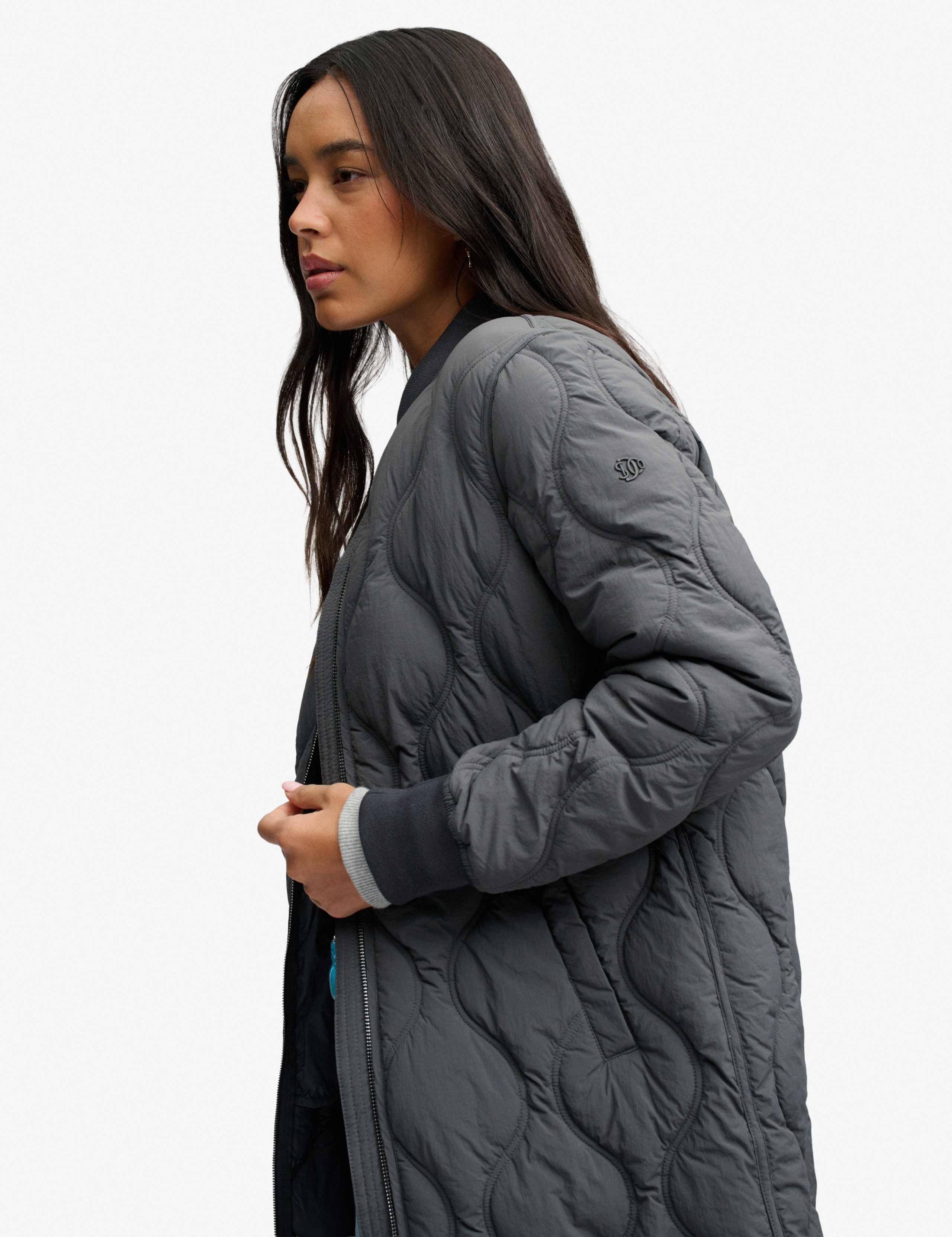Quilted Longline Jacket 6 of 6