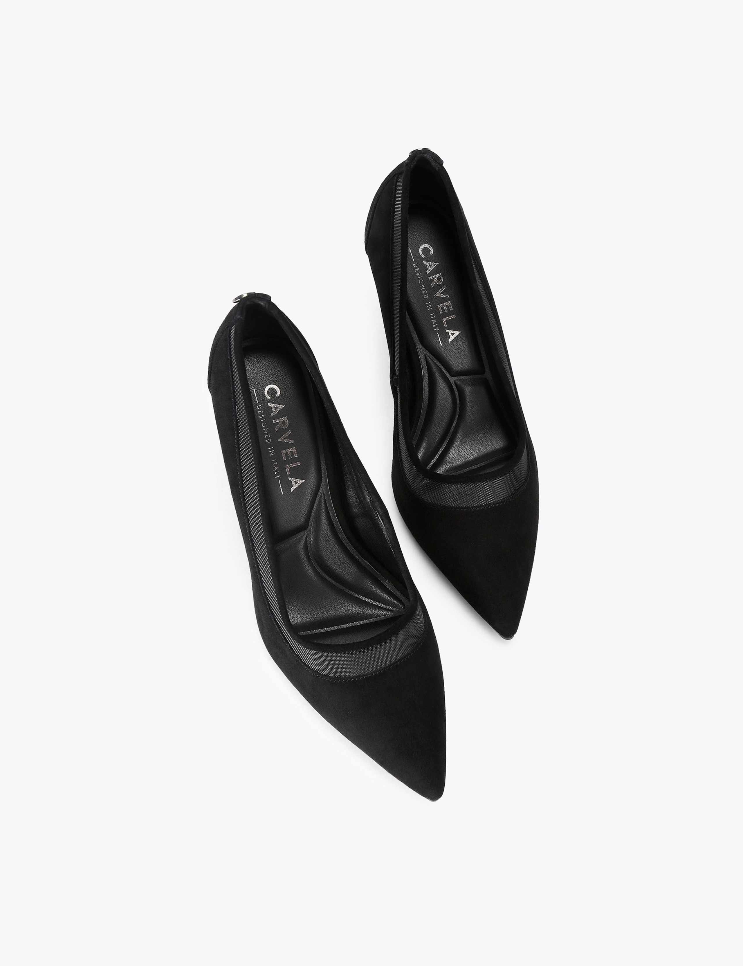 Suede Stiletto Heel Court Shoes 2 of 4