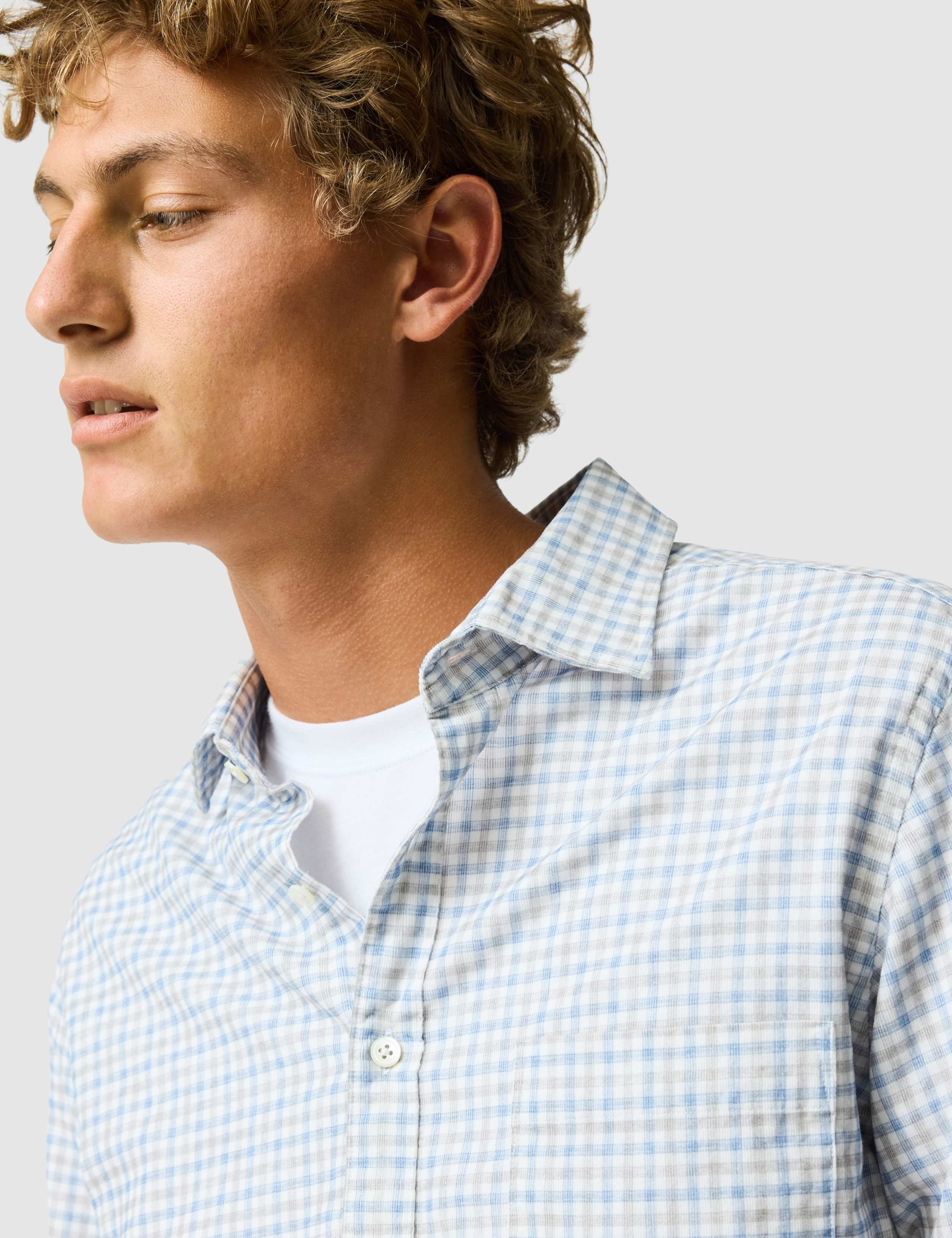 Slim Fit Corduroy Shirt 4 of 6