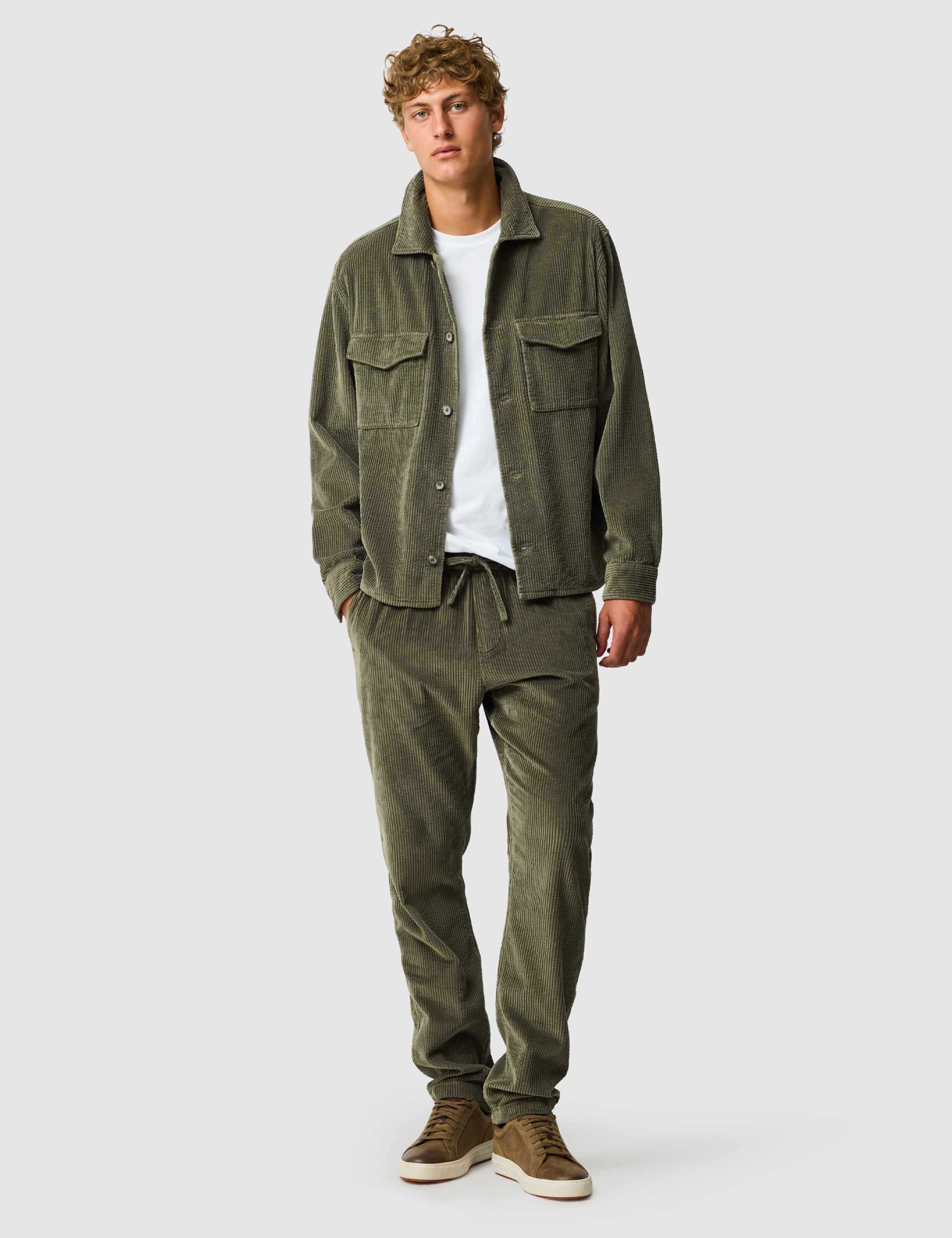 Relaxed Fit Corduroy Textured Overshirt 2 of 6