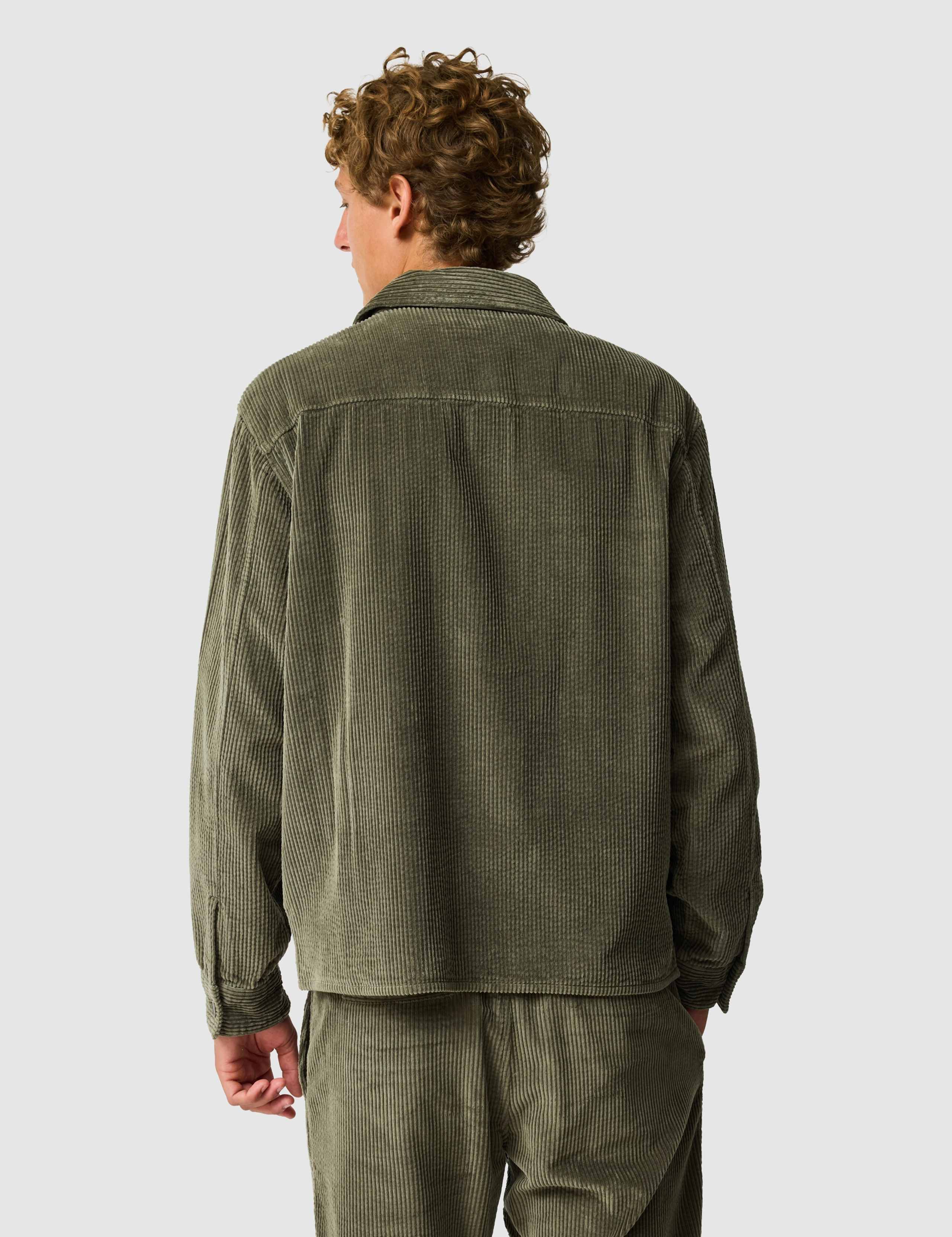 Relaxed Fit Corduroy Textured Overshirt 3 of 6