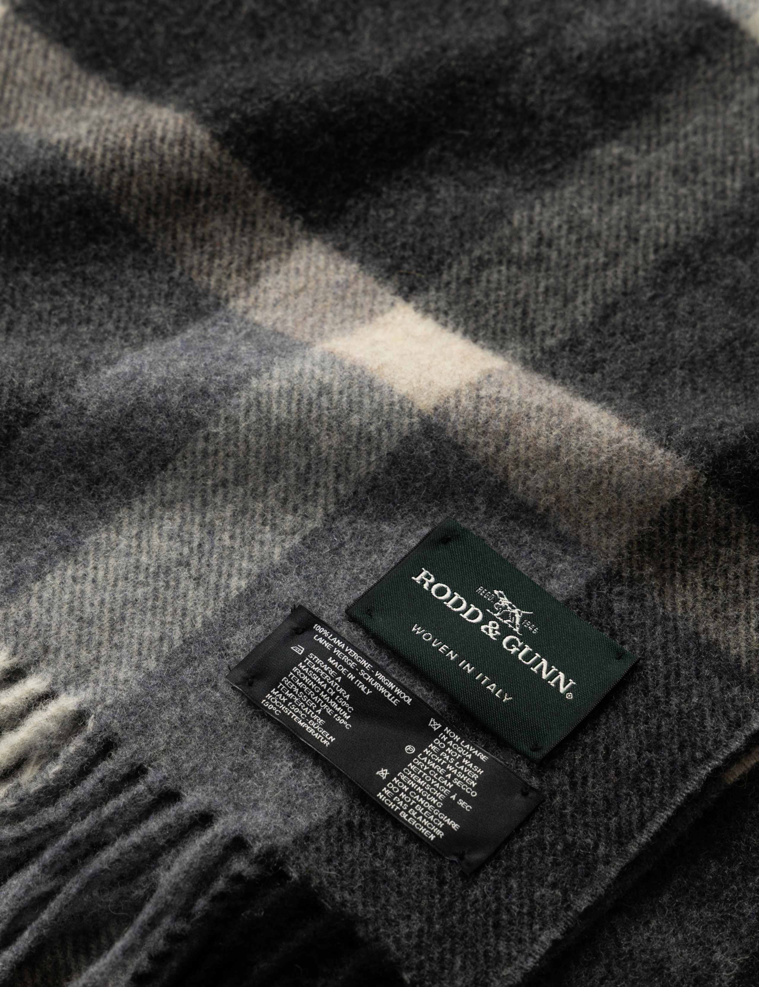 Pure Wool Checked Scarf 3 of 3