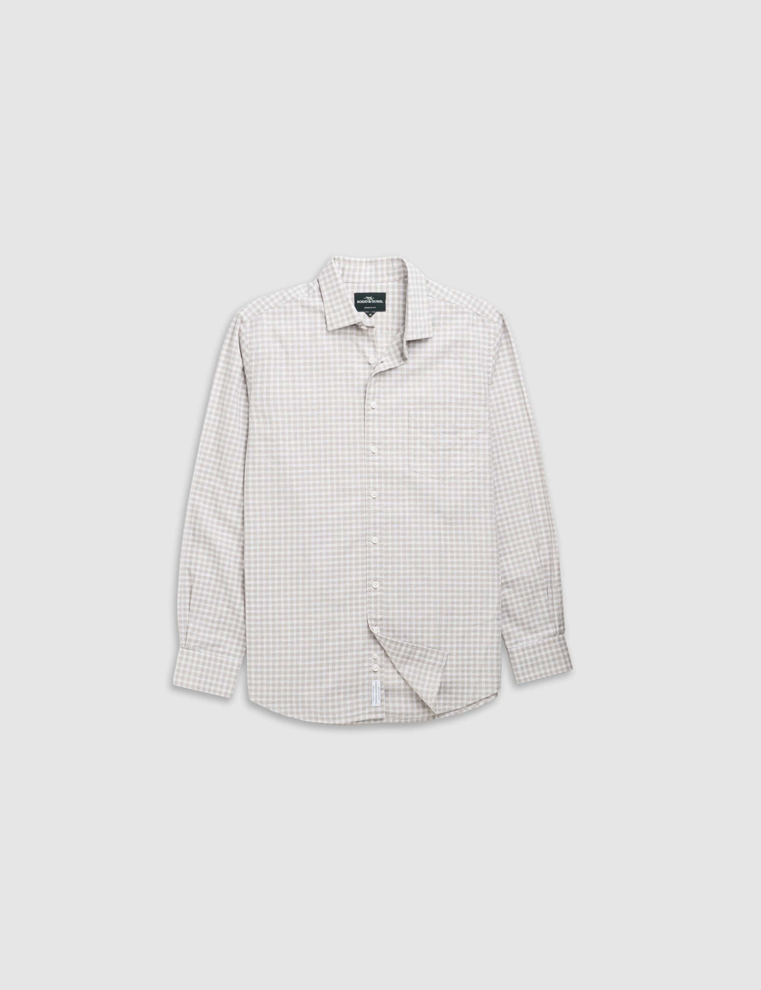Slim Fit Cotton Linen Blend Oxford Shirt 5 of 6