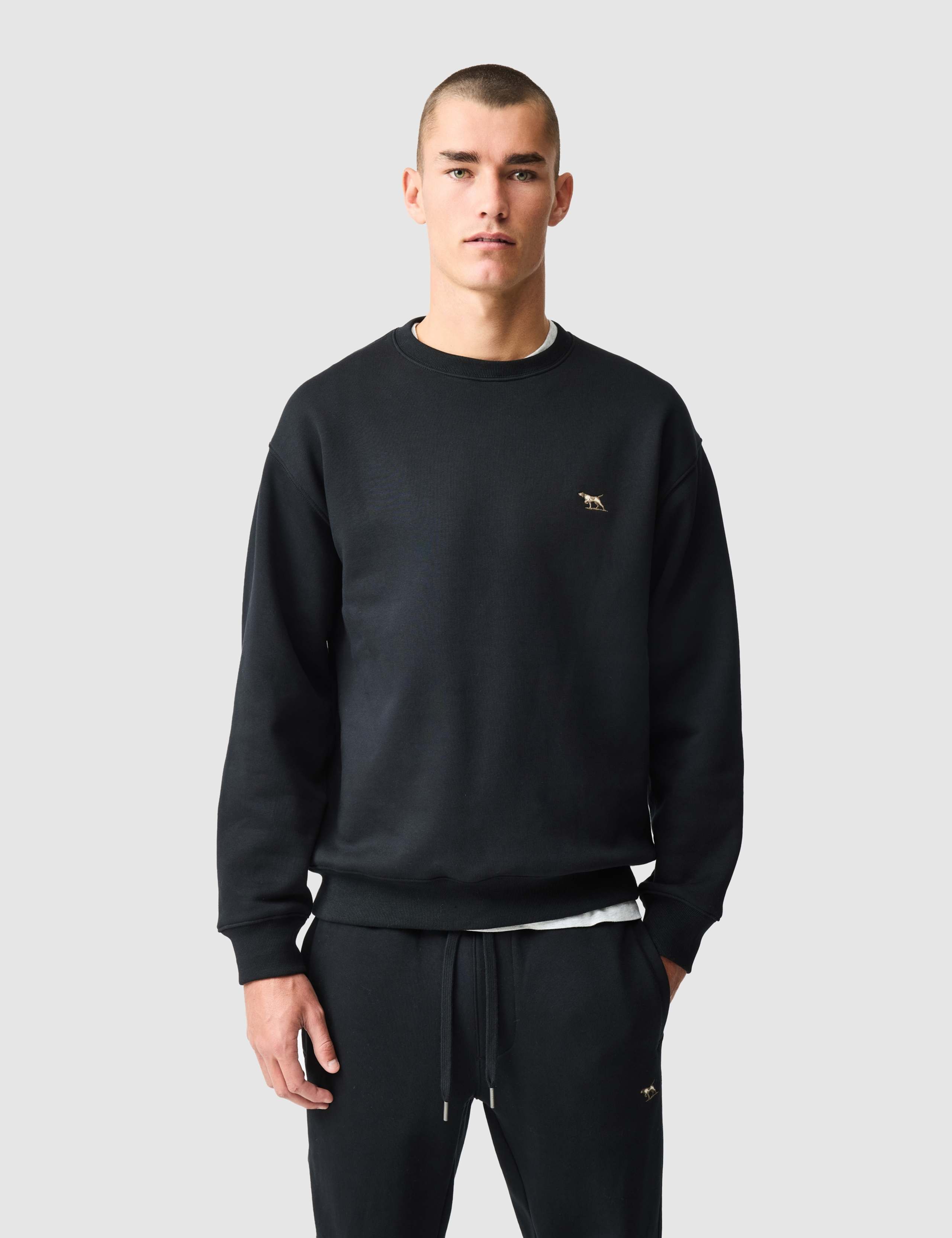 Otago Cotton Rich Crew Neck Sweatshirt 1 of 6