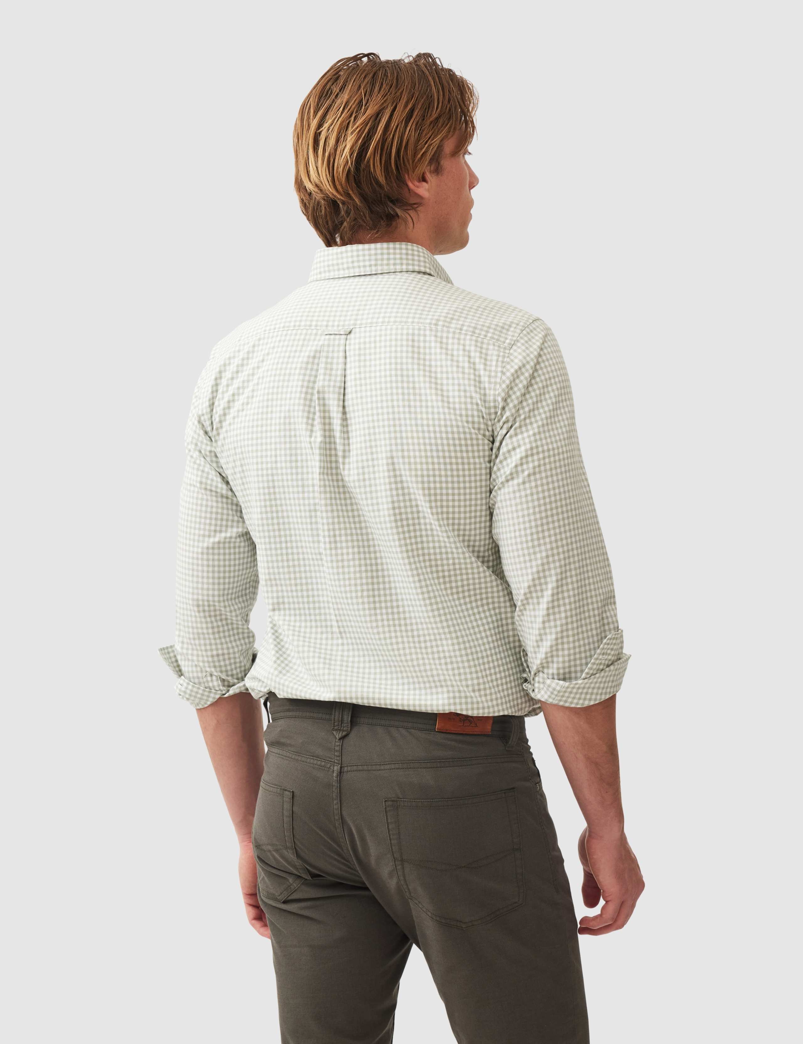 Oxford Baysure Pure Cotton Gingham Shirt 3 of 5