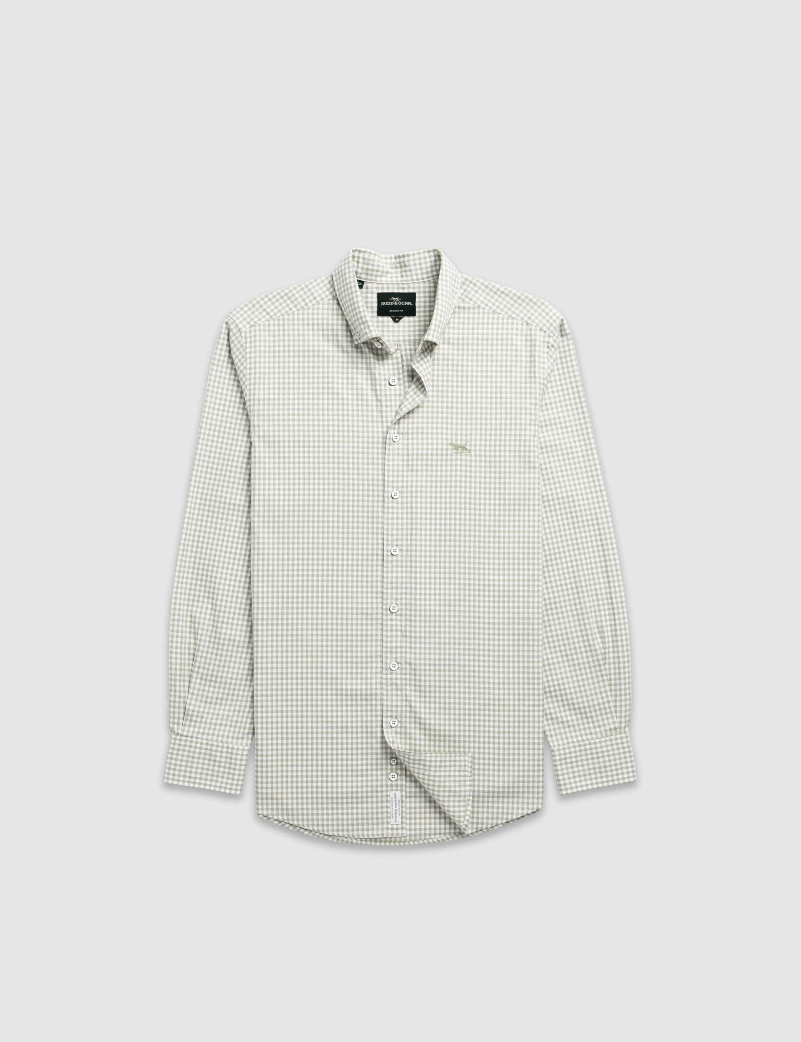 Oxford Baysure Pure Cotton Gingham Shirt 4 of 5