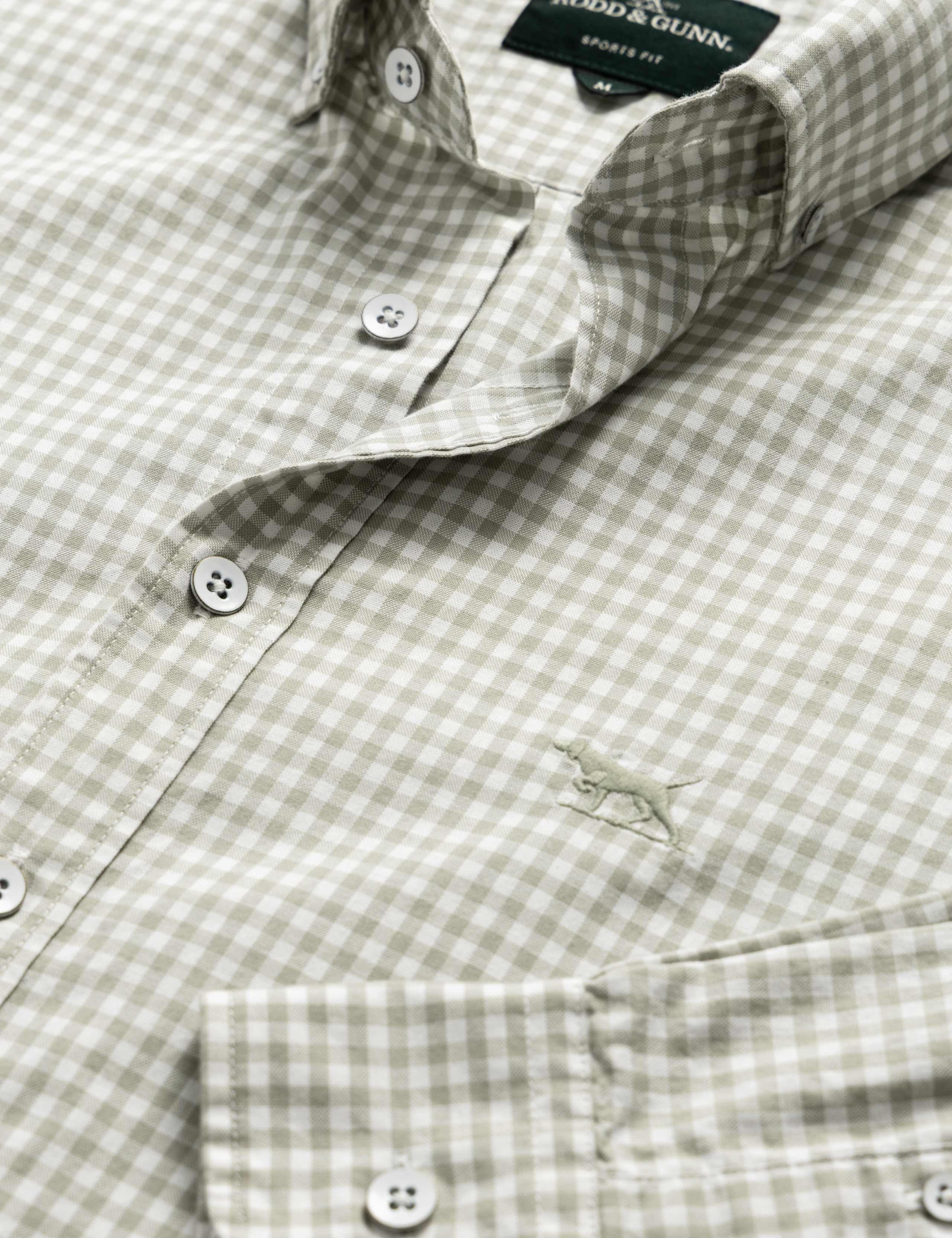 Oxford Baysure Pure Cotton Gingham Shirt 5 of 5