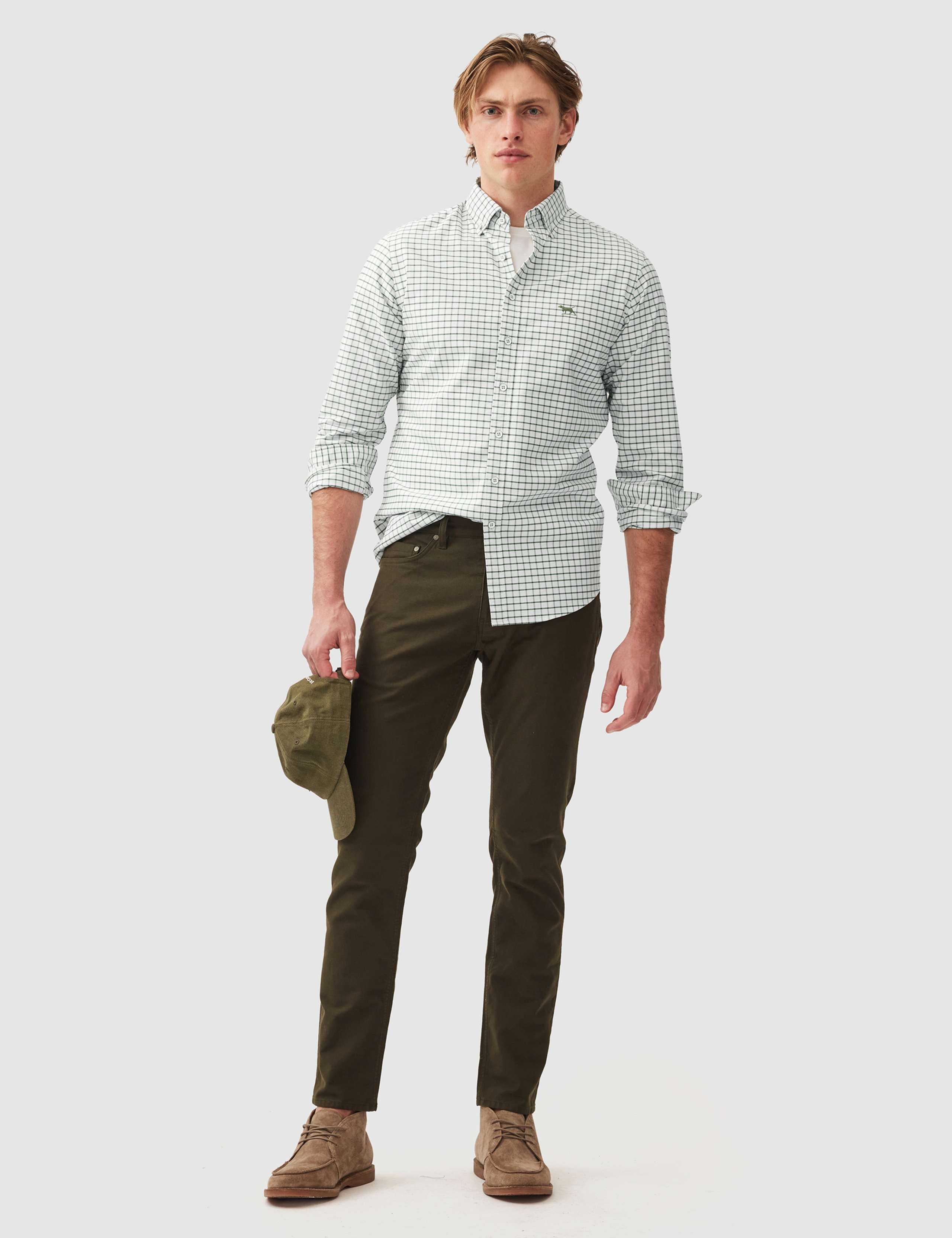 Slim Fit Pure Cotton Oxford Shirt 2 of 5