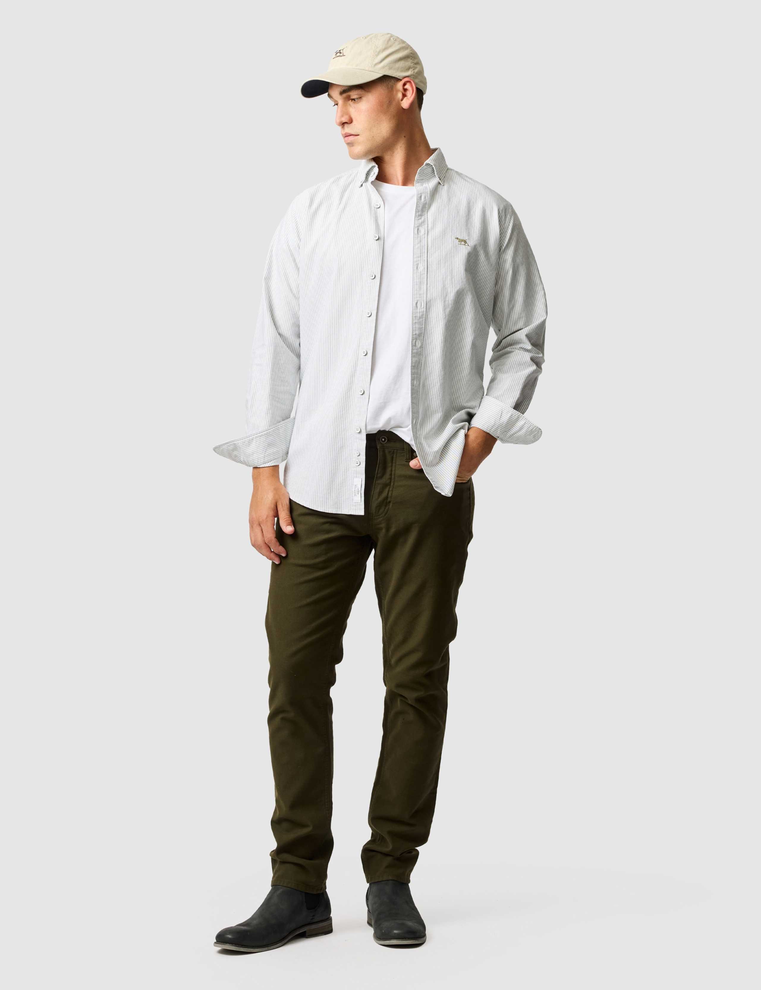 Slim Fit Pure Cotton Striped Shirt 2 of 6