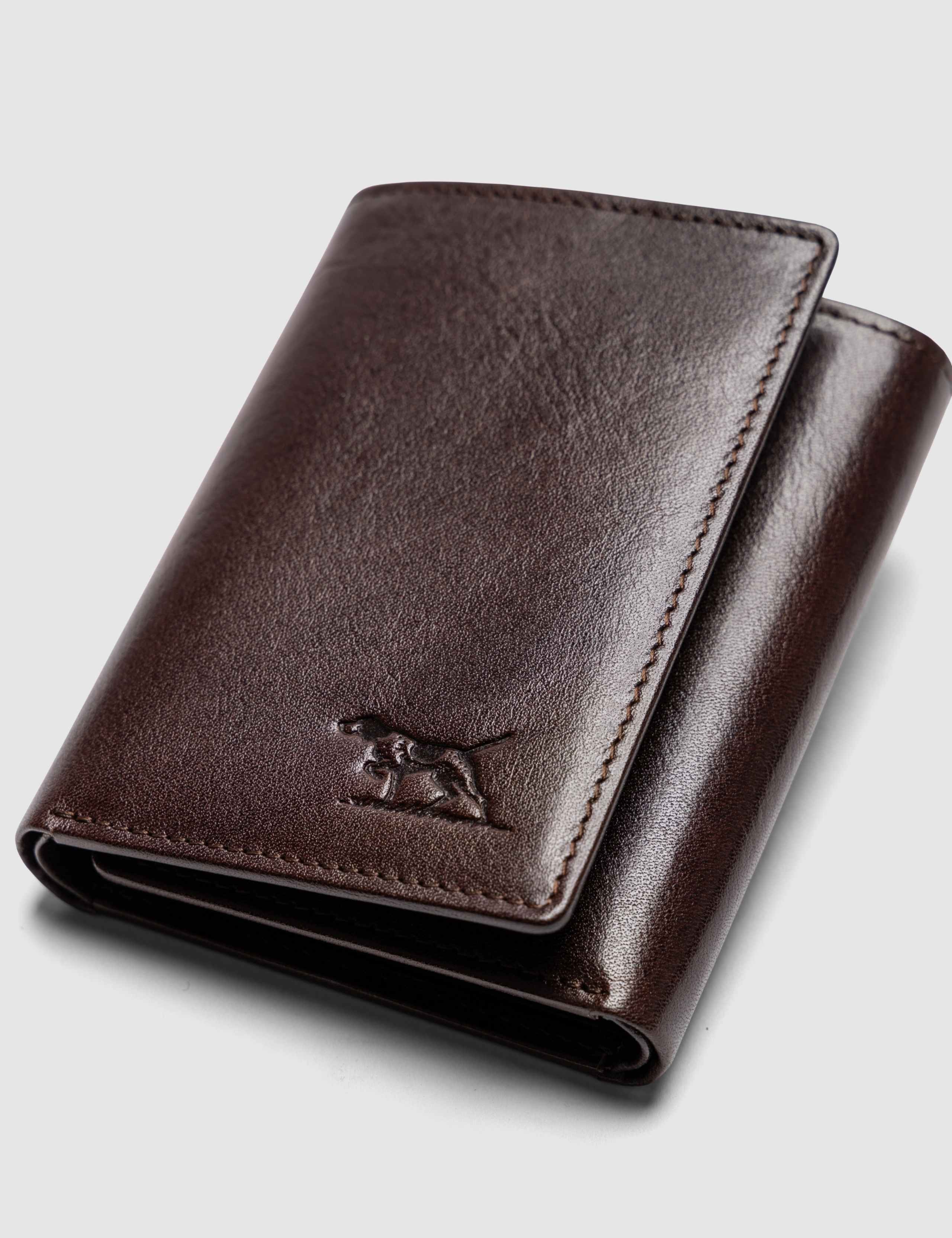 Leather Tri-fold Wallet 2 of 6