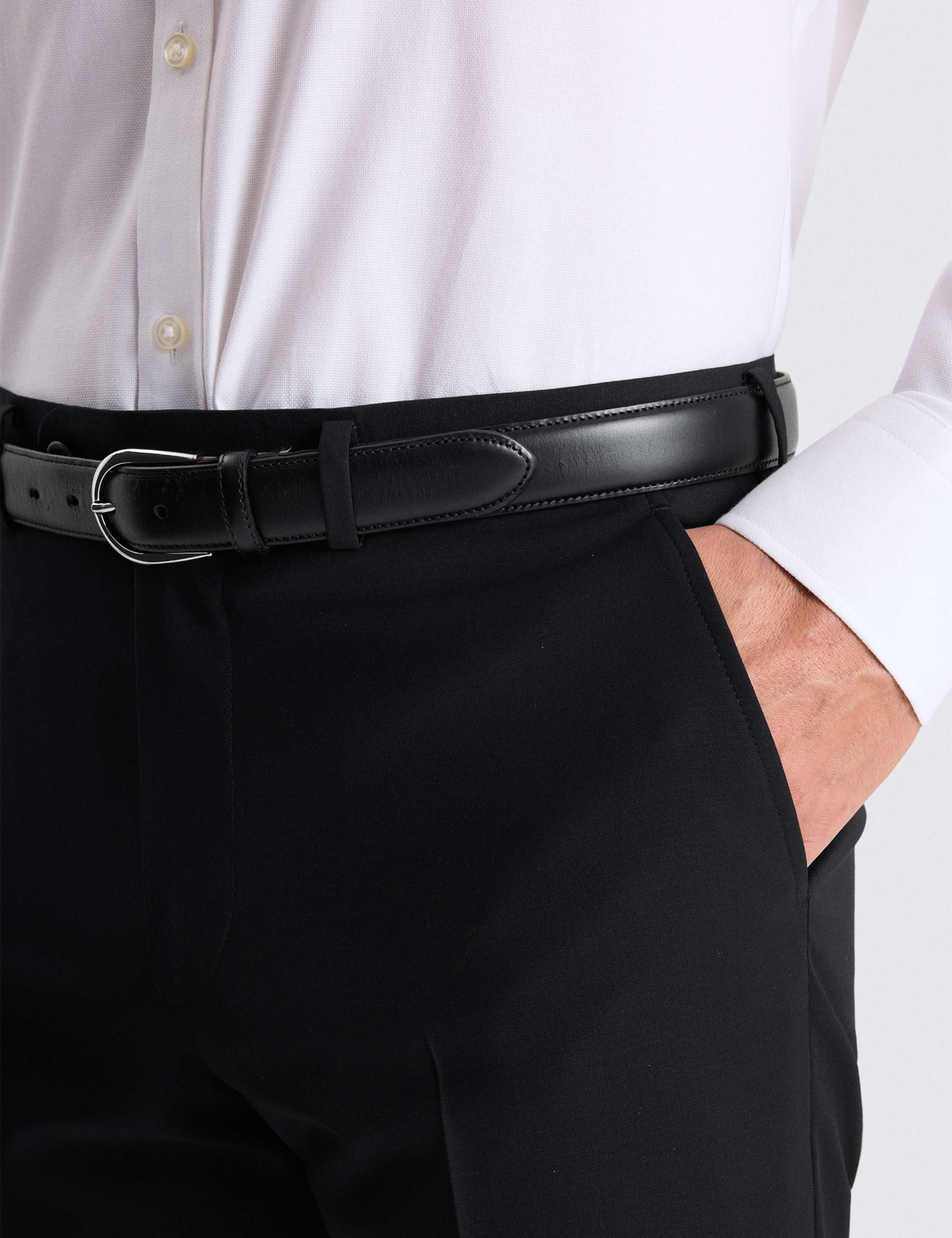 Tailored Fit Wool Blend Performance Suit Trousers 2 of 3