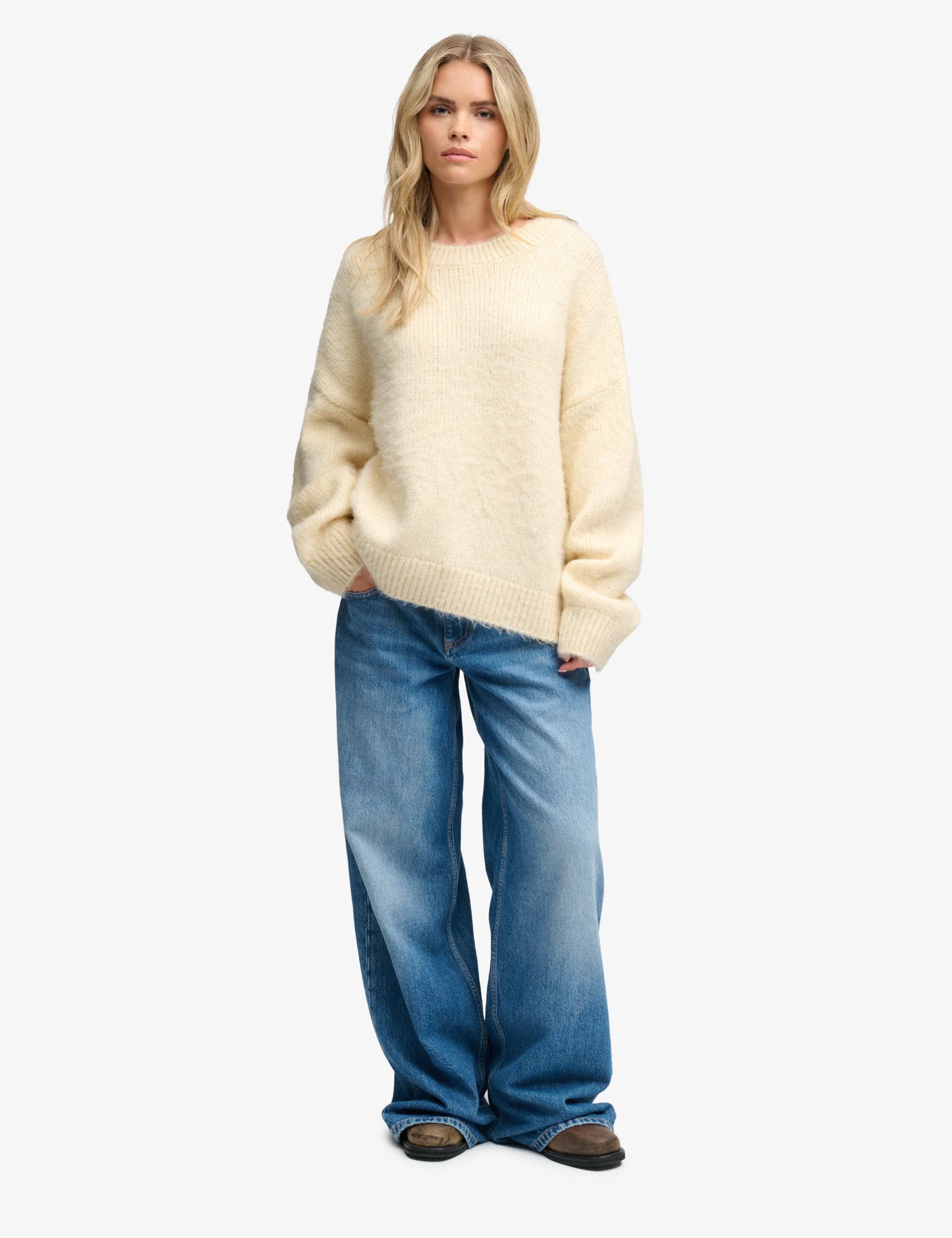 Slouchy Brushed Oversized Jumper 3 of 7