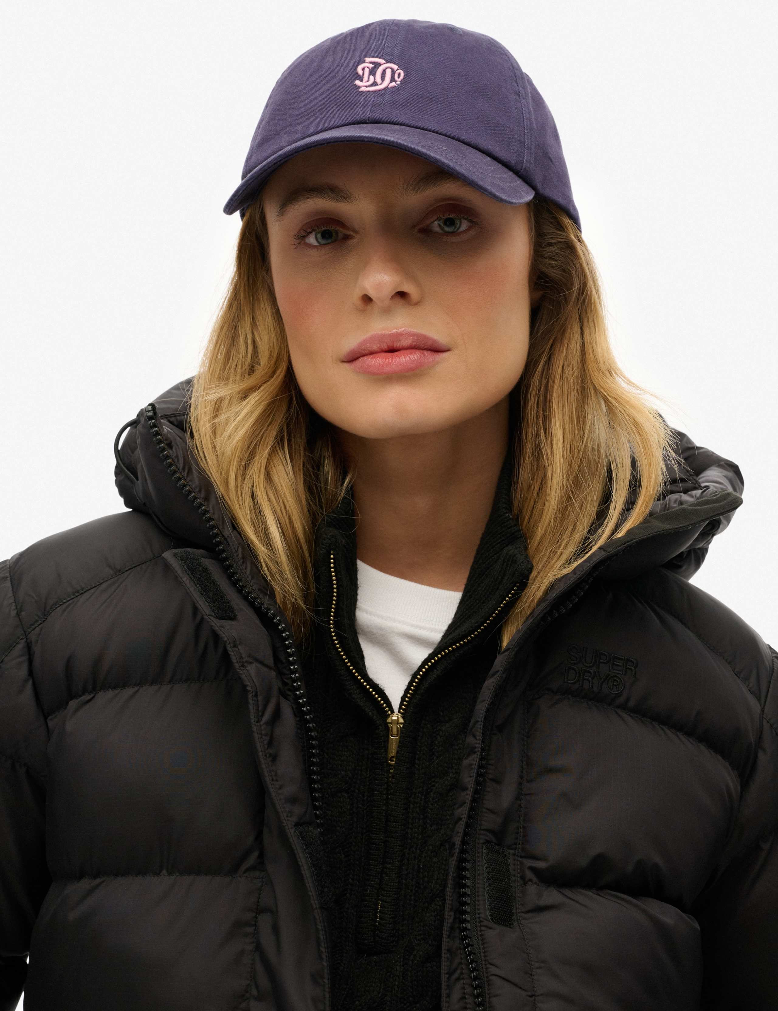 Pure Cotton Embroidered Baseball Cap 3 of 5