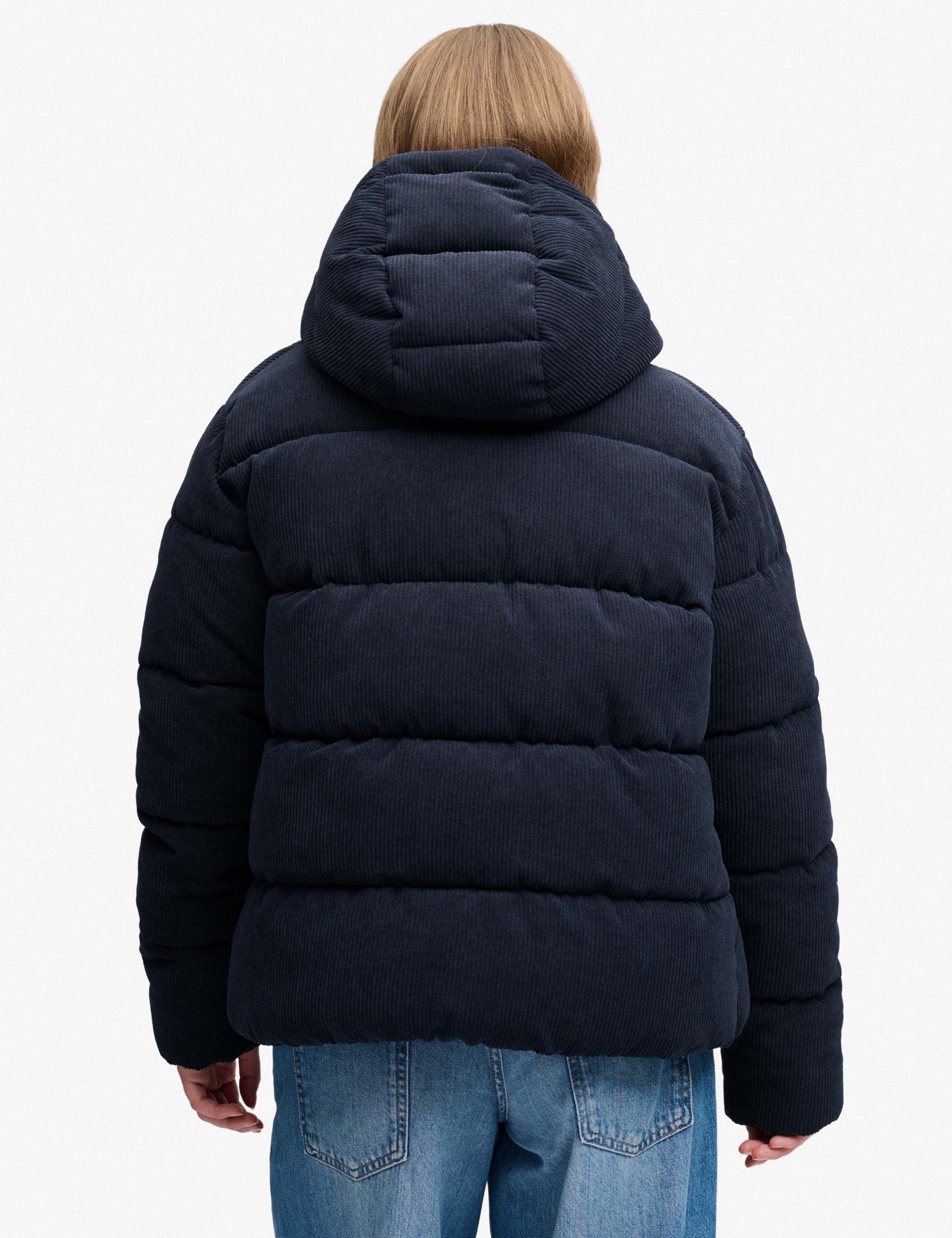 Cord Hooded Puffer Jacket 6 of 8