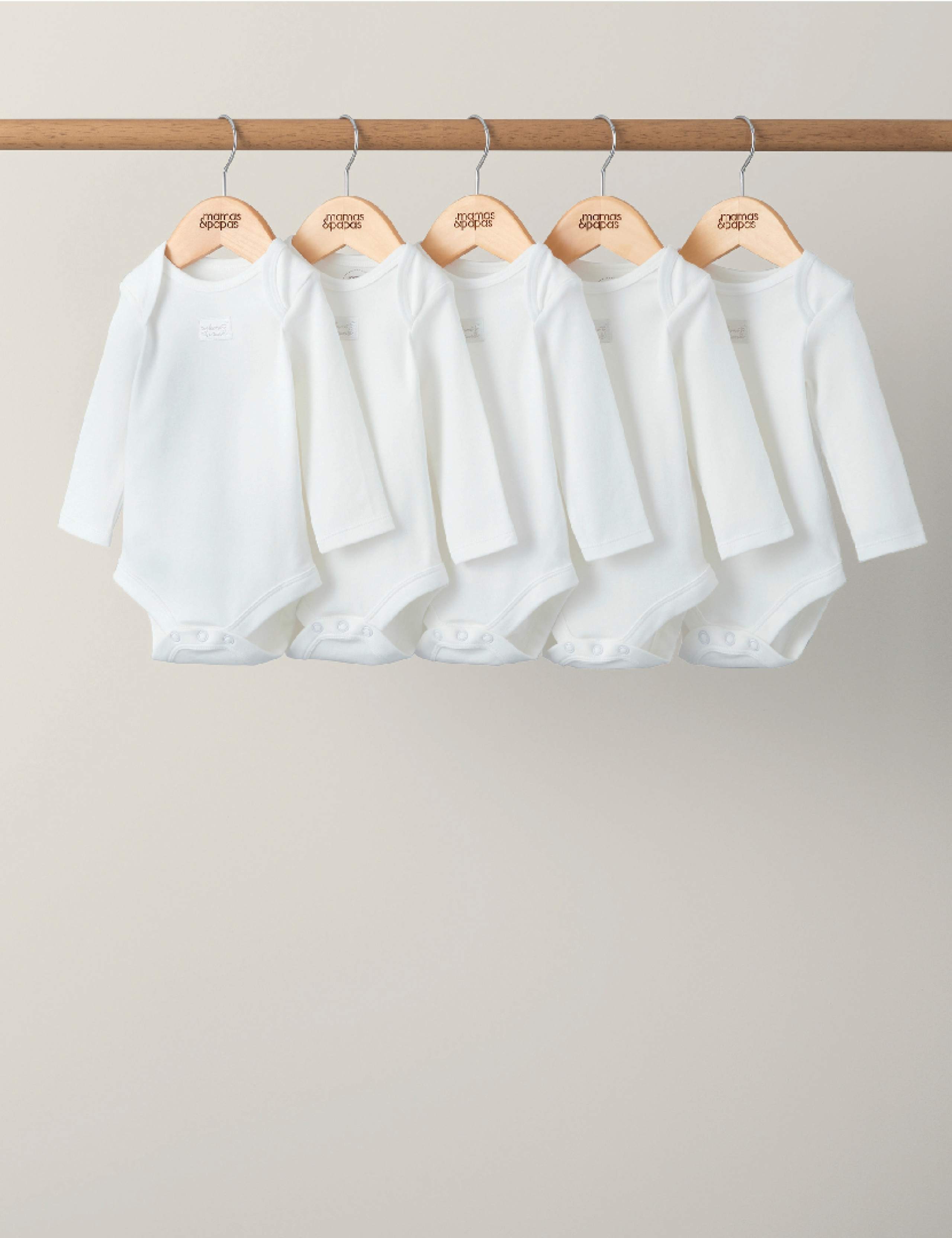 5 Pack Pure Cotton Welcome Bodysuits (0-24 Mths) 3 of 3