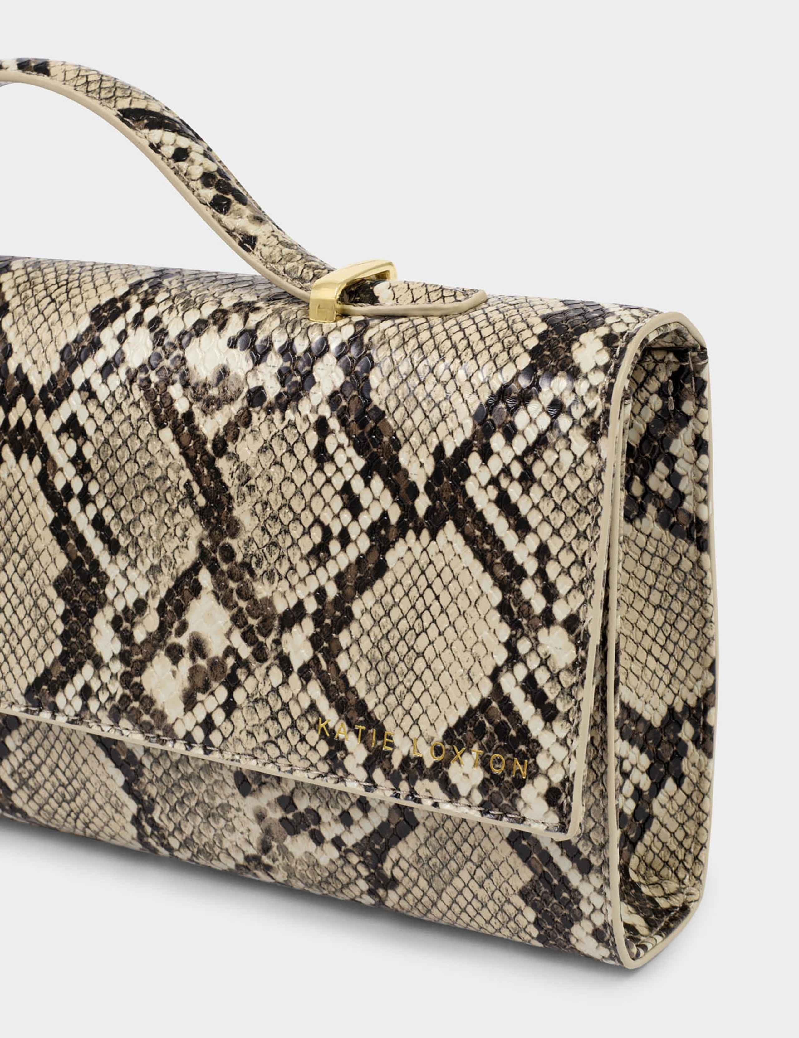 Snake Effect Clutch Bag 3 of 4
