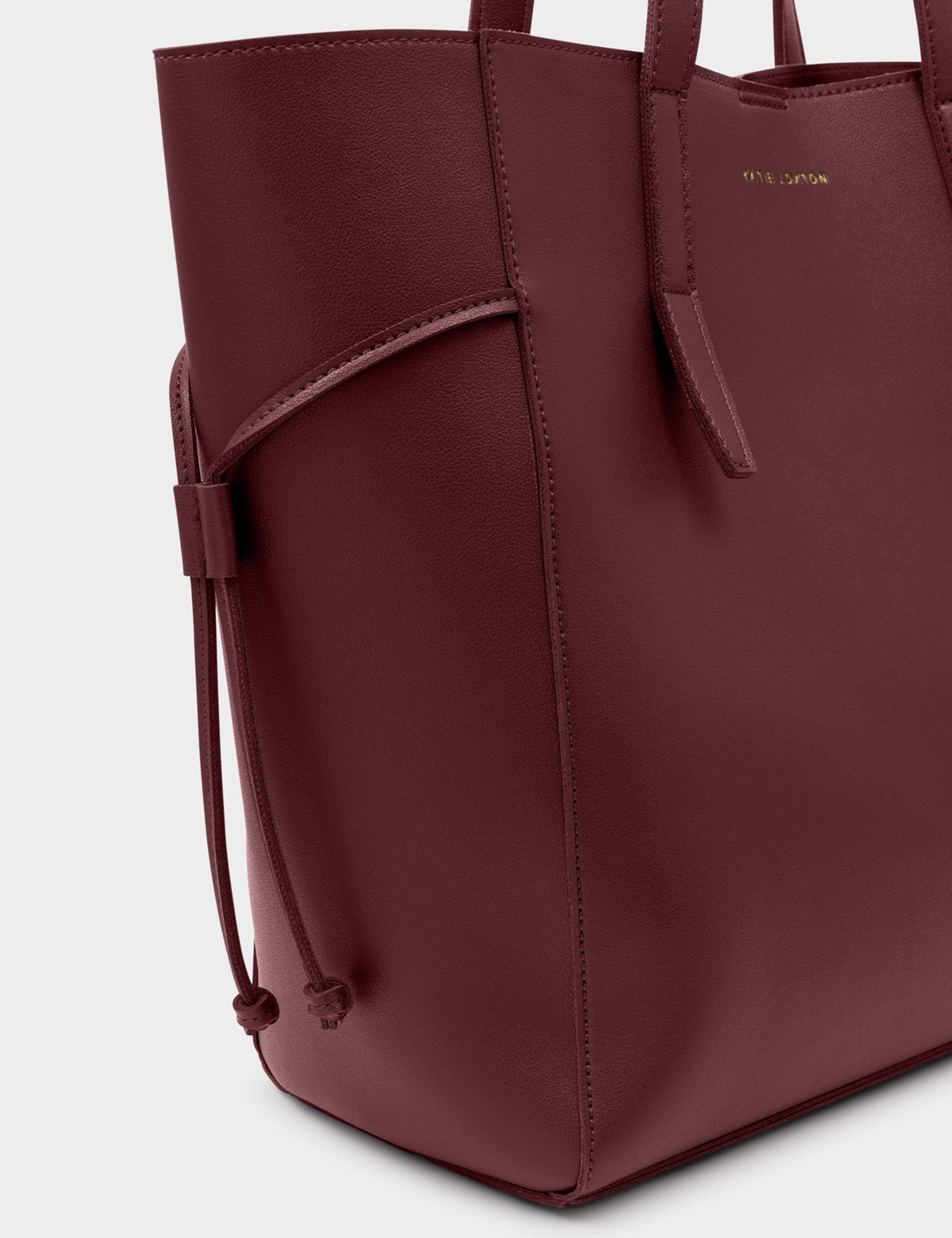 Faux Leather Tote Bag 6 of 6