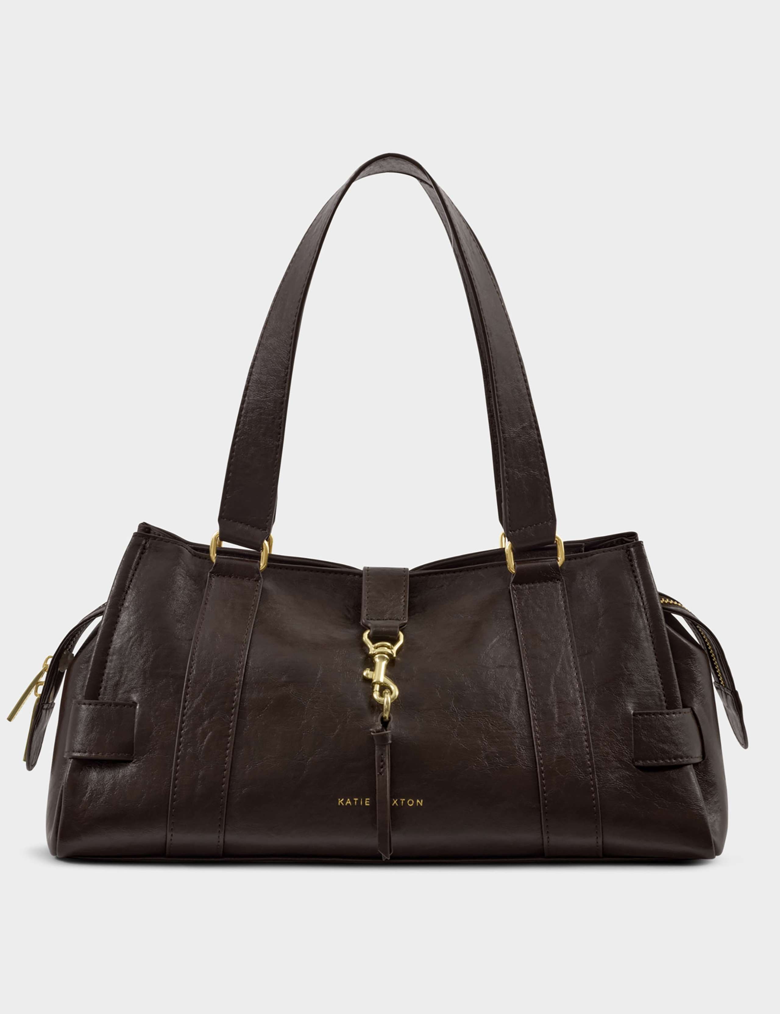 Faux Leather Shoulder Bag 3 of 6