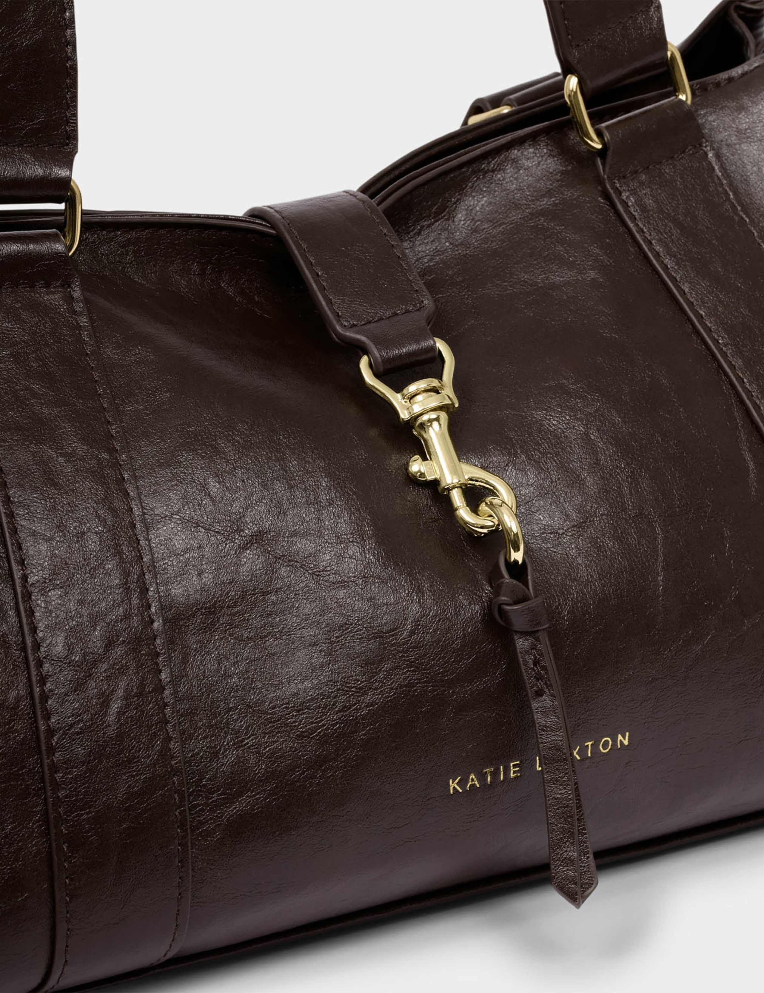 Faux Leather Shoulder Bag 5 of 6
