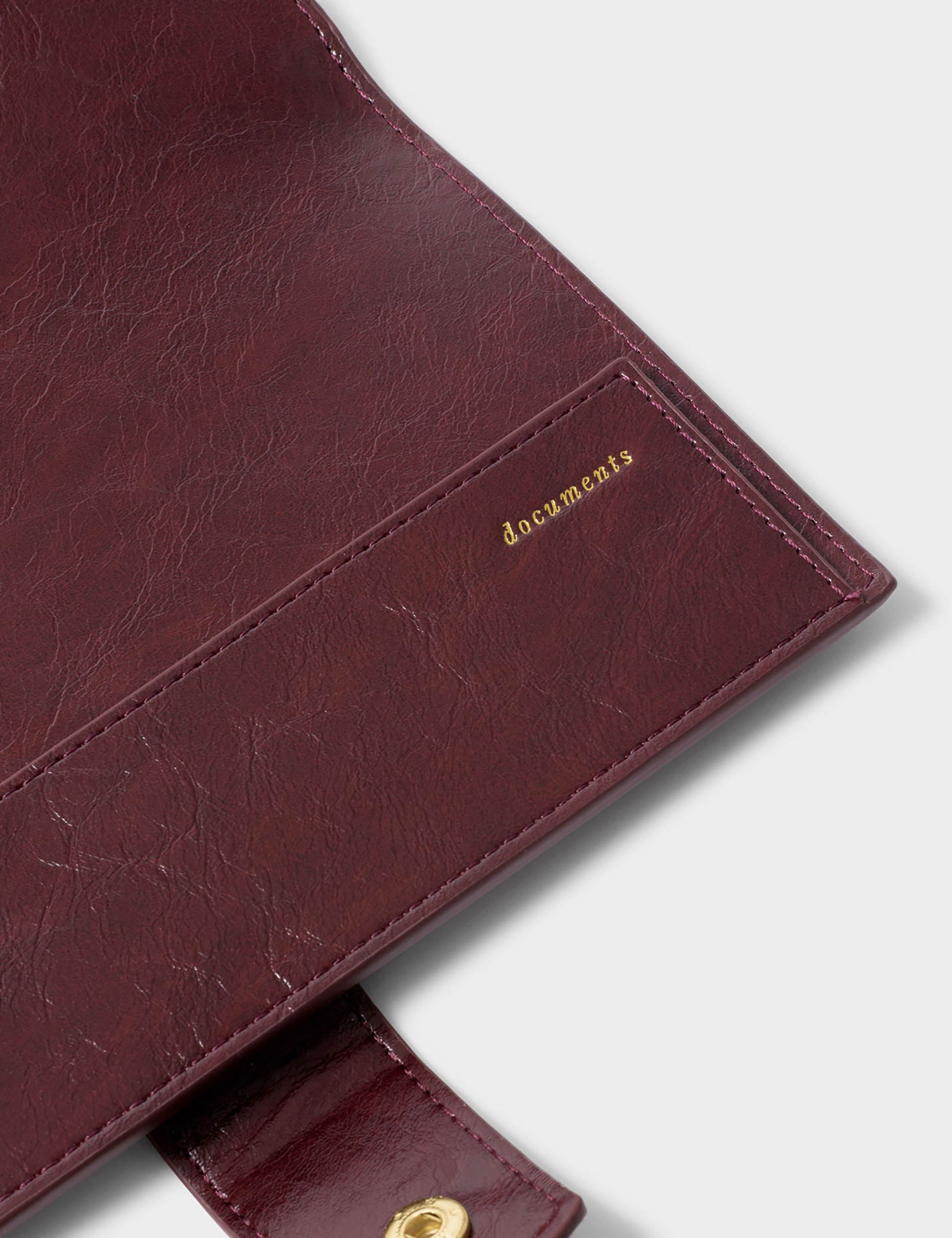 Faux Leather Travel Wallet 2 of 3