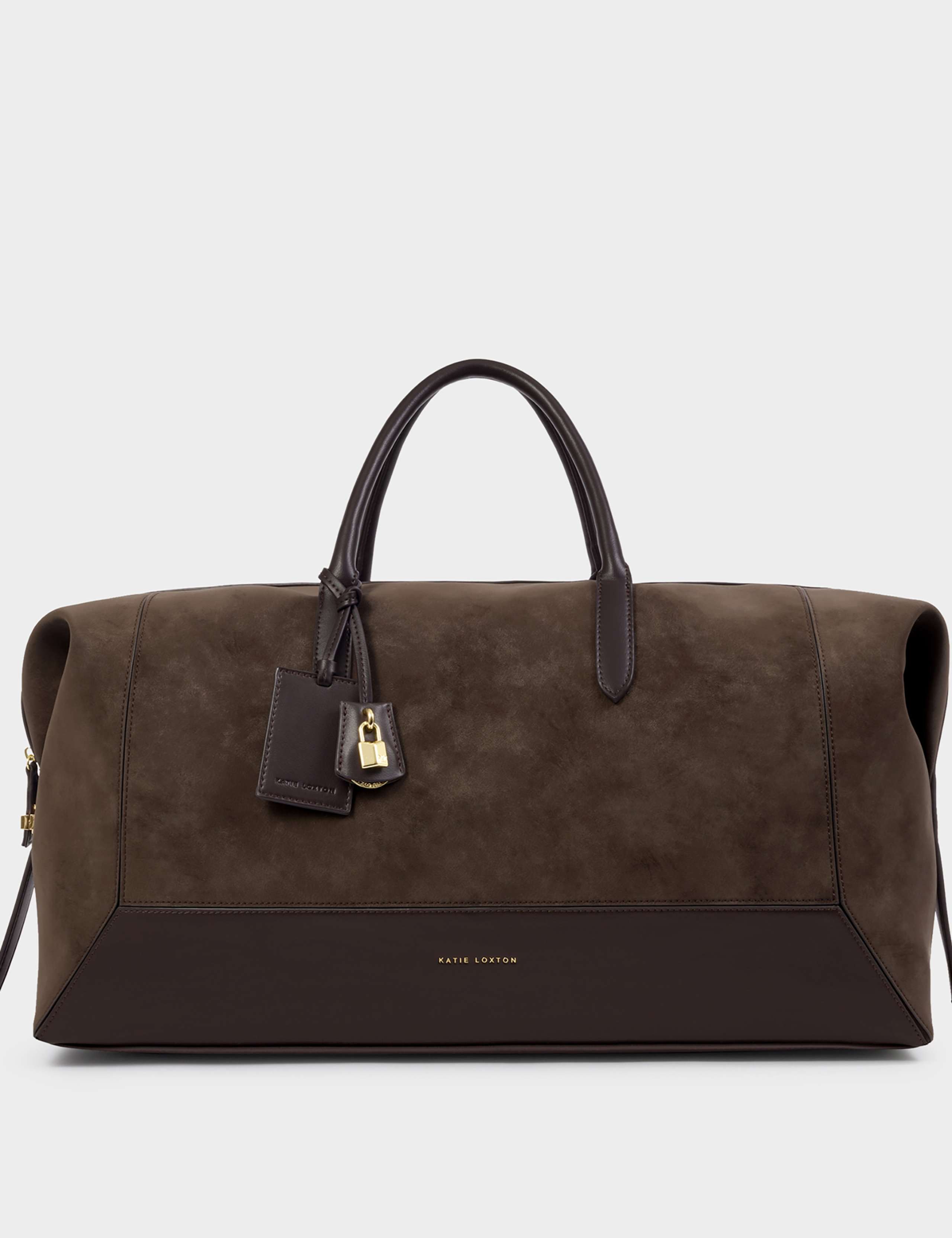 Faux Suede Weekend Bag 2 of 7