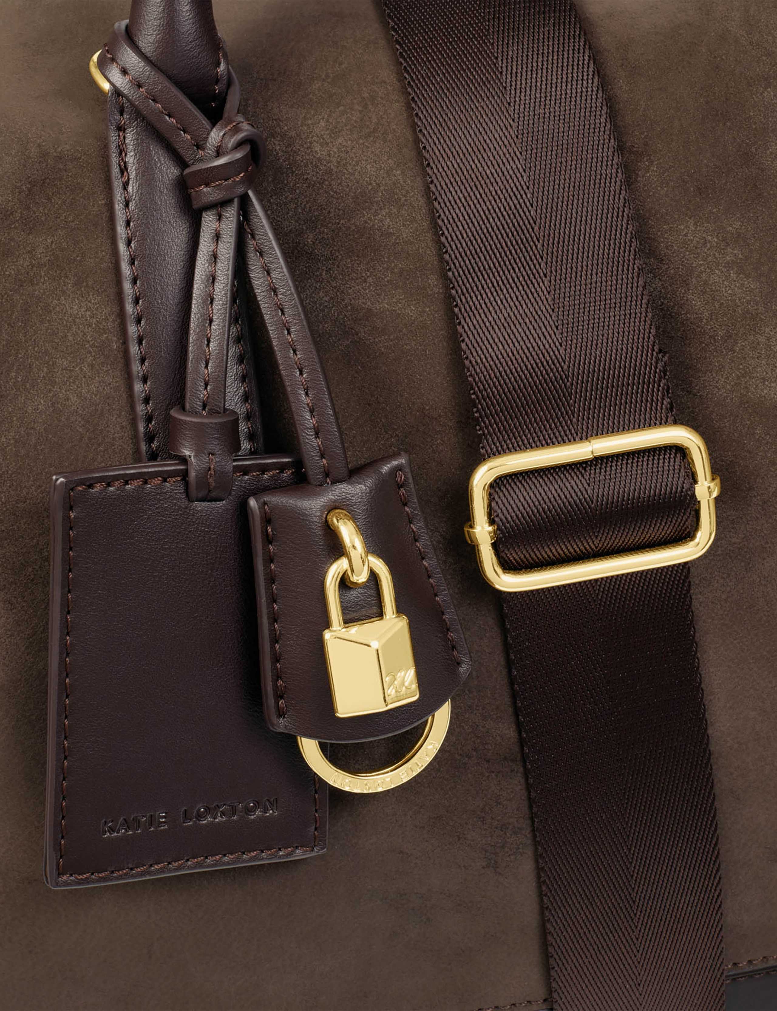 Faux Suede Weekend Bag 7 of 7