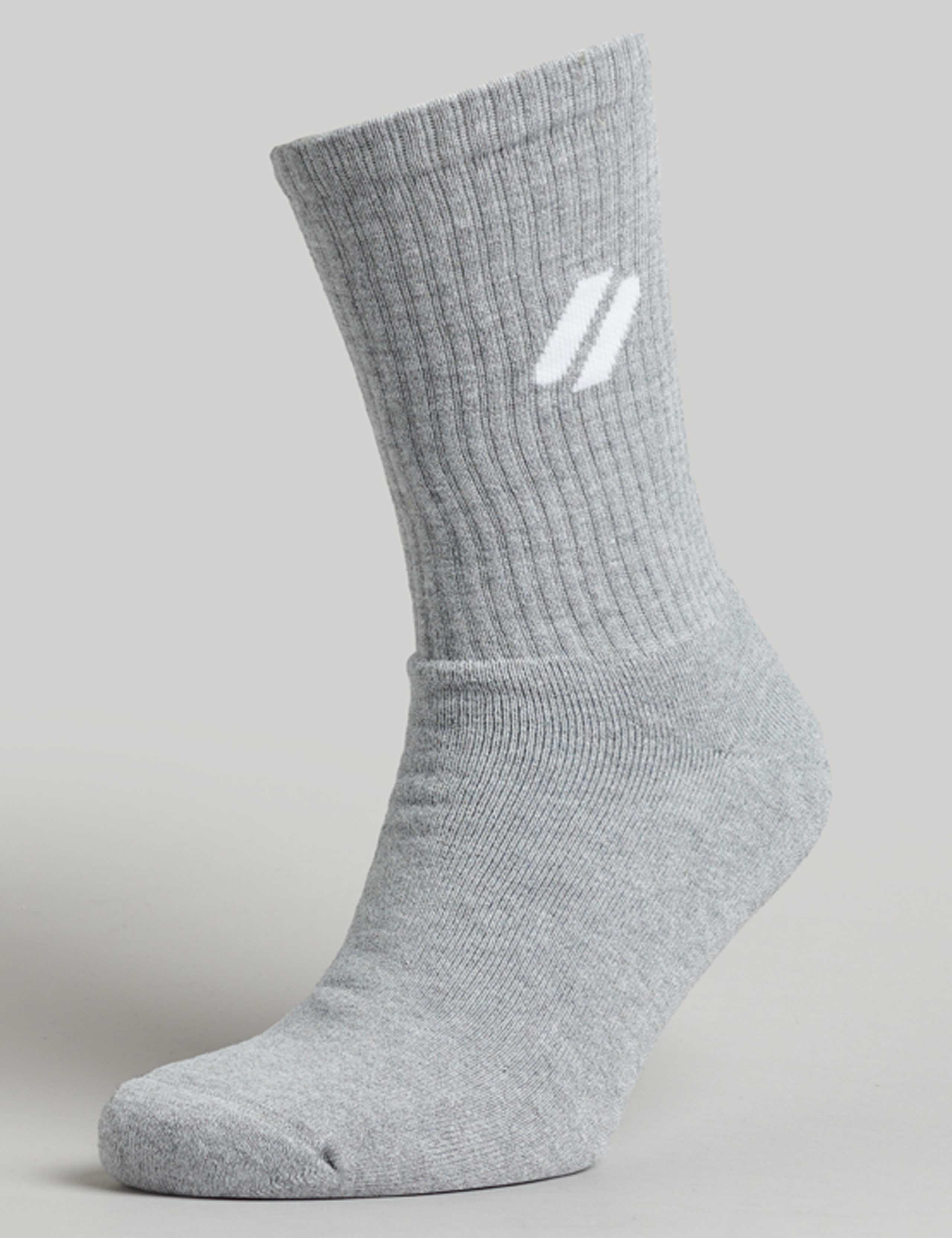 3 Pack Logo Embroidered Sports Socks 3 of 4