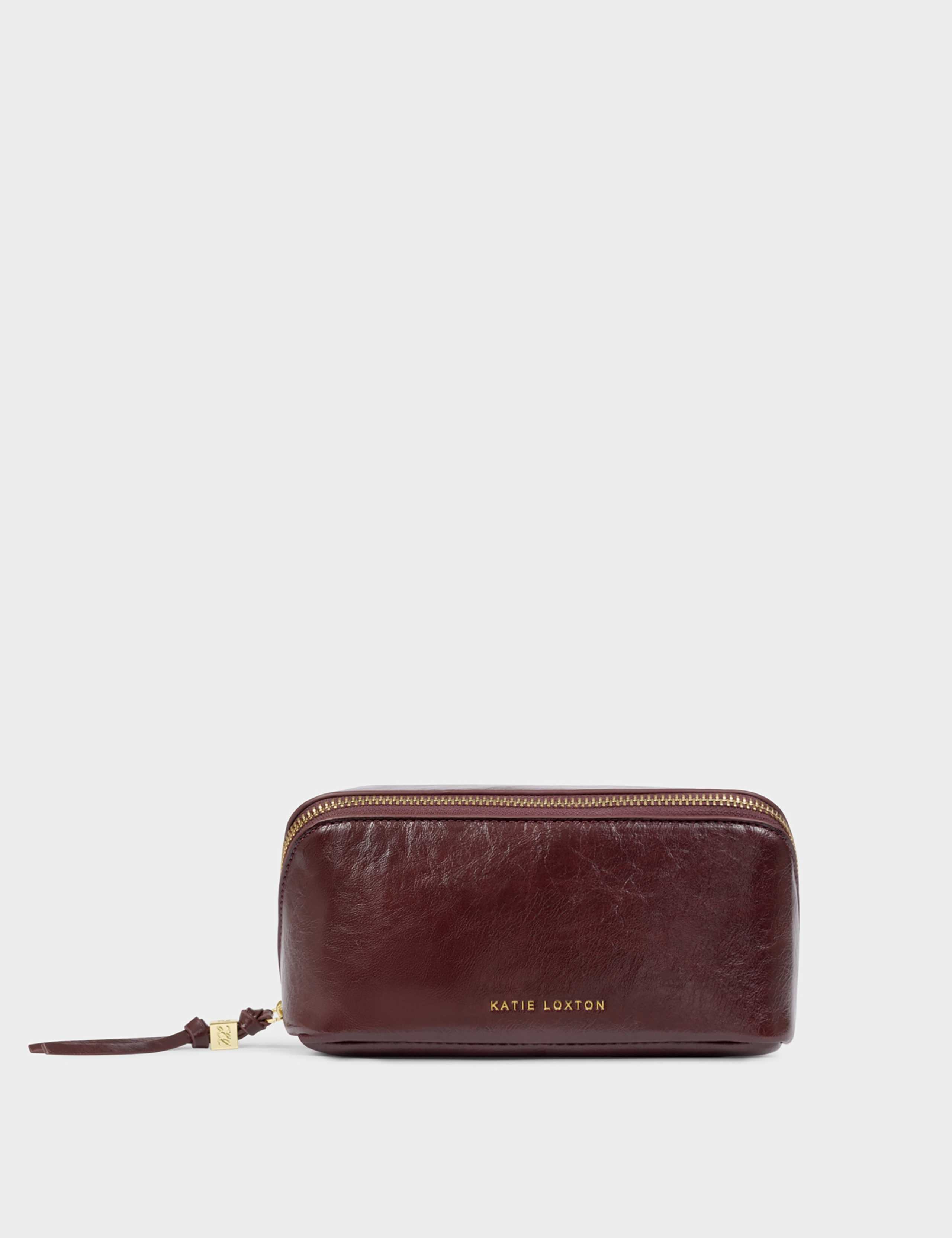 Faux Leather Make Up Bag 1 of 4