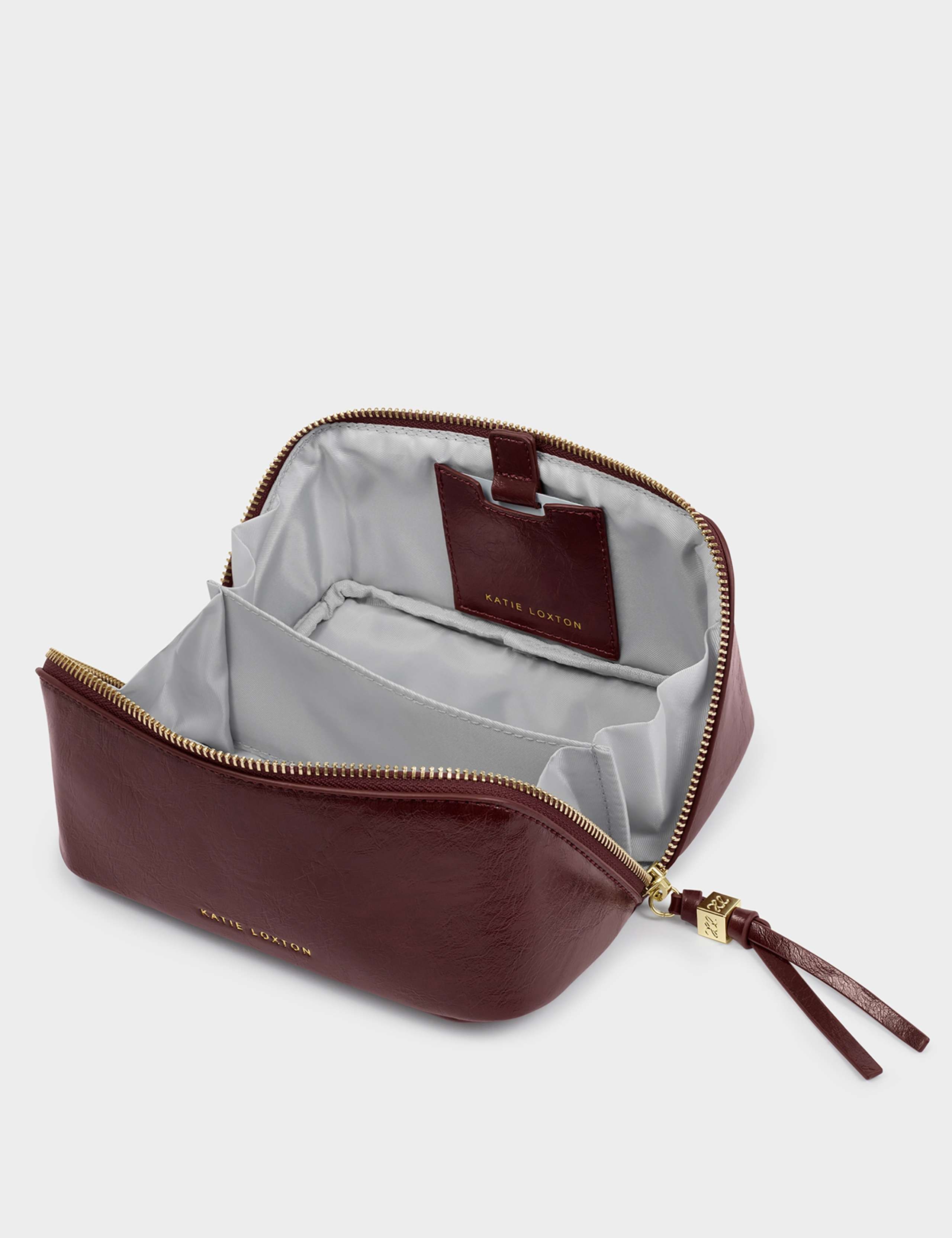 Faux Leather Make Up Bag 2 of 4