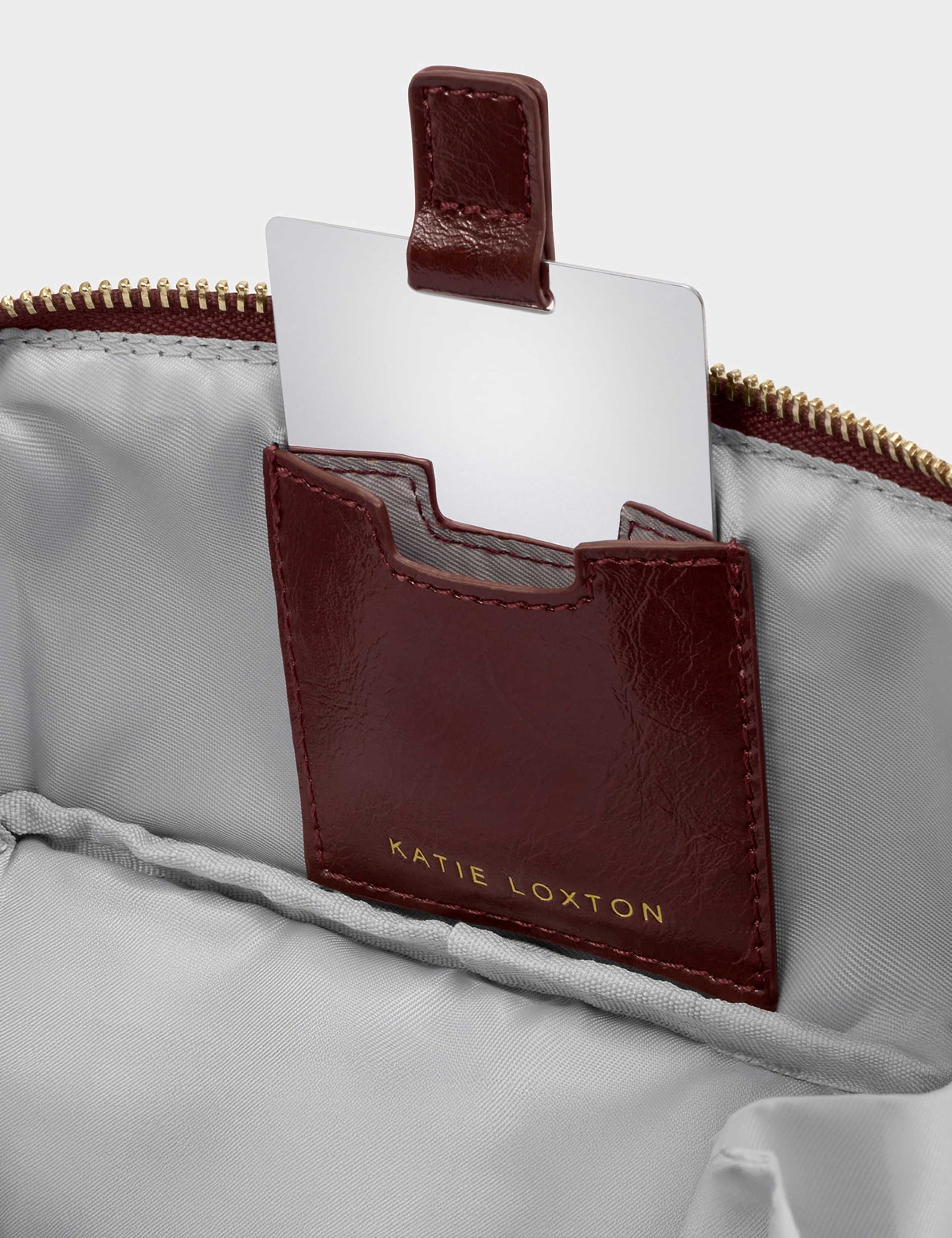 Faux Leather Make Up Bag 3 of 4