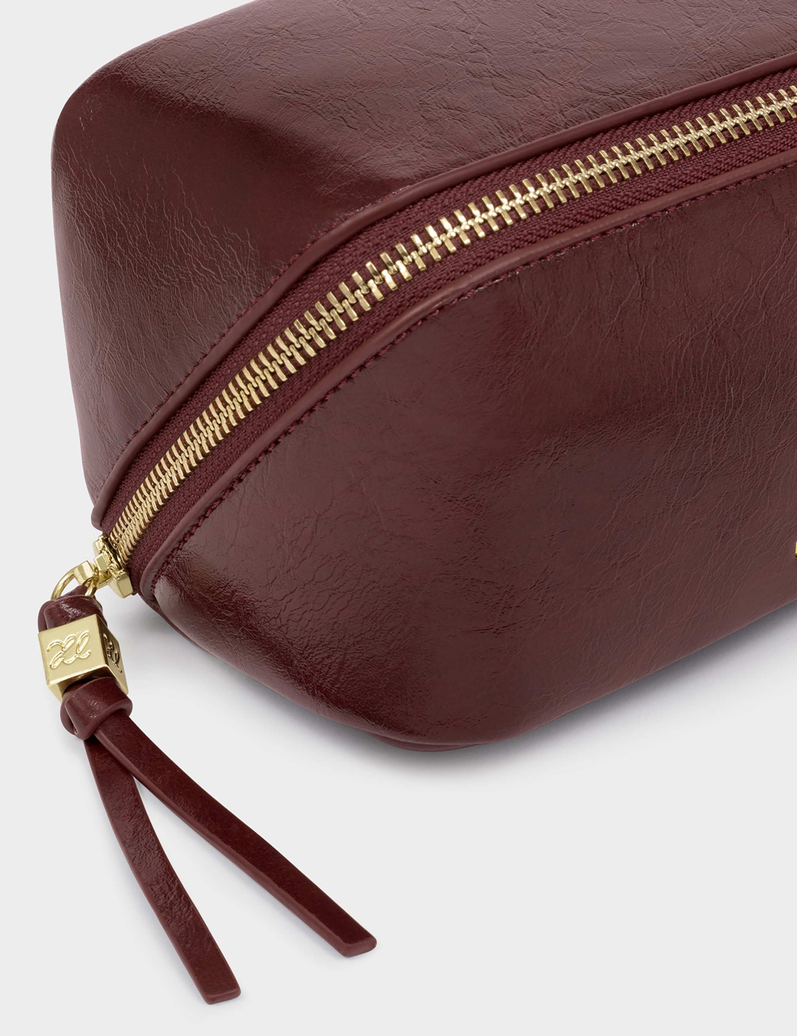 Faux Leather Make Up Bag 4 of 4