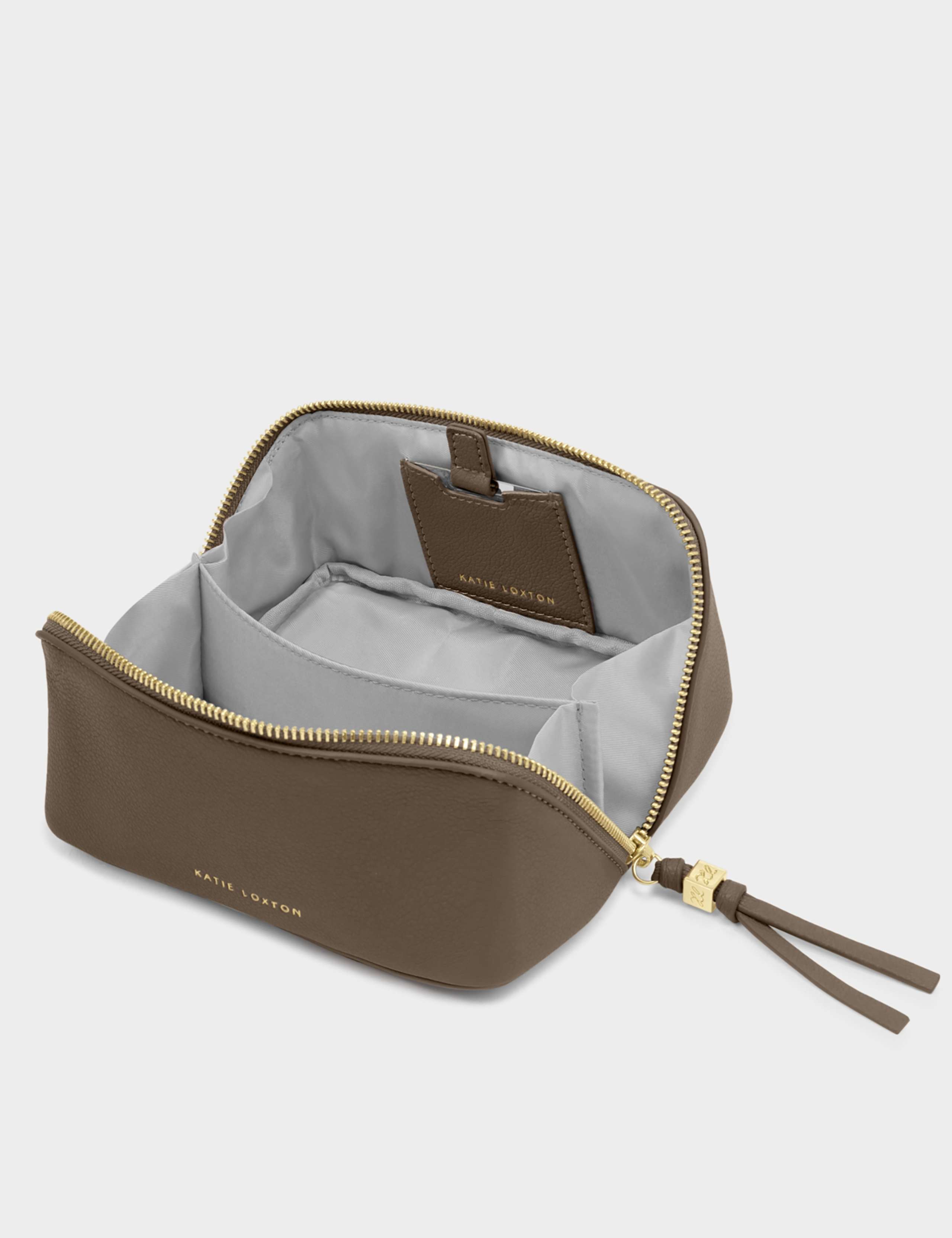 Faux Leather Make Up Bag 2 of 4