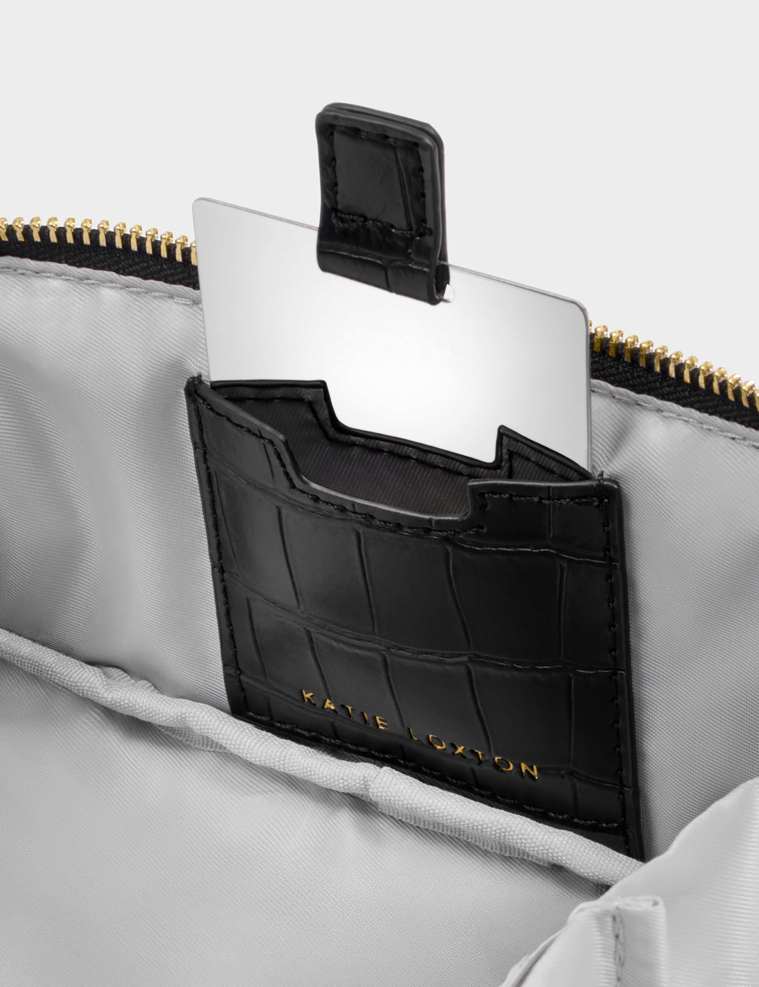 Croc Effect Make Up Bag 4 of 5