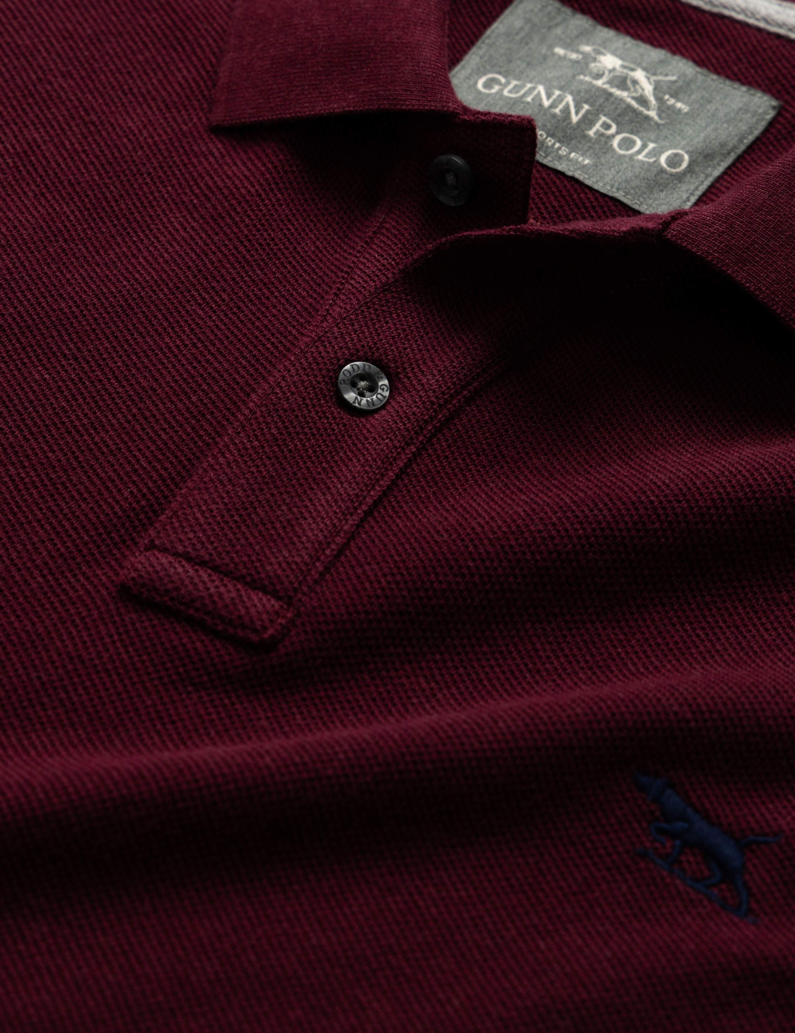 Pure Cotton Pique Polo Shirt 6 of 6