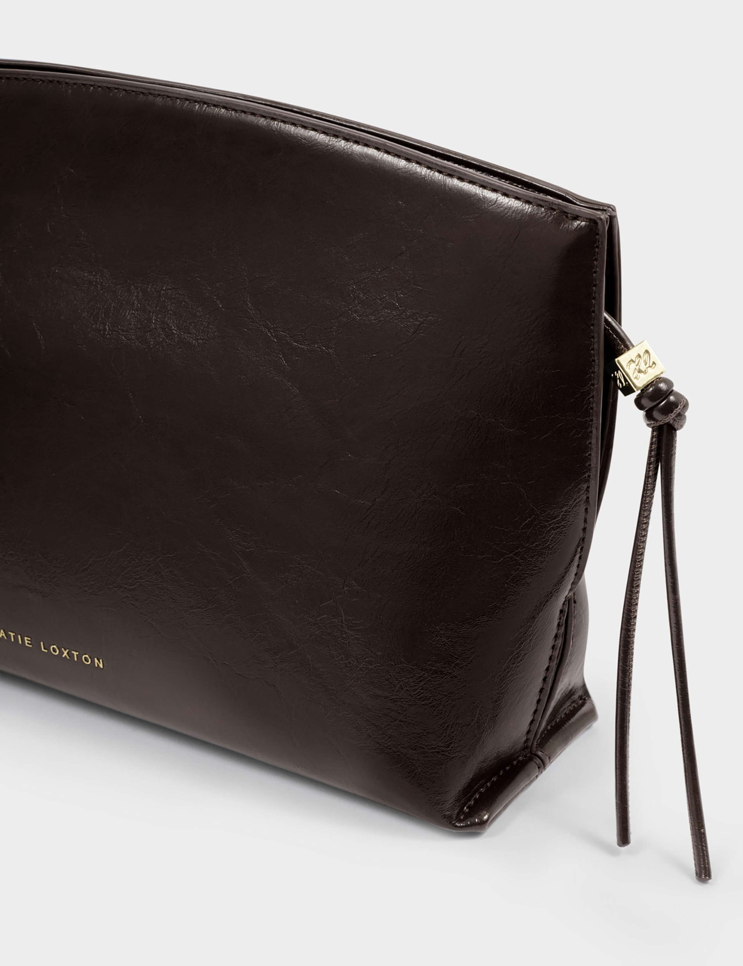 Faux Leather Clutch Bag 3 of 4