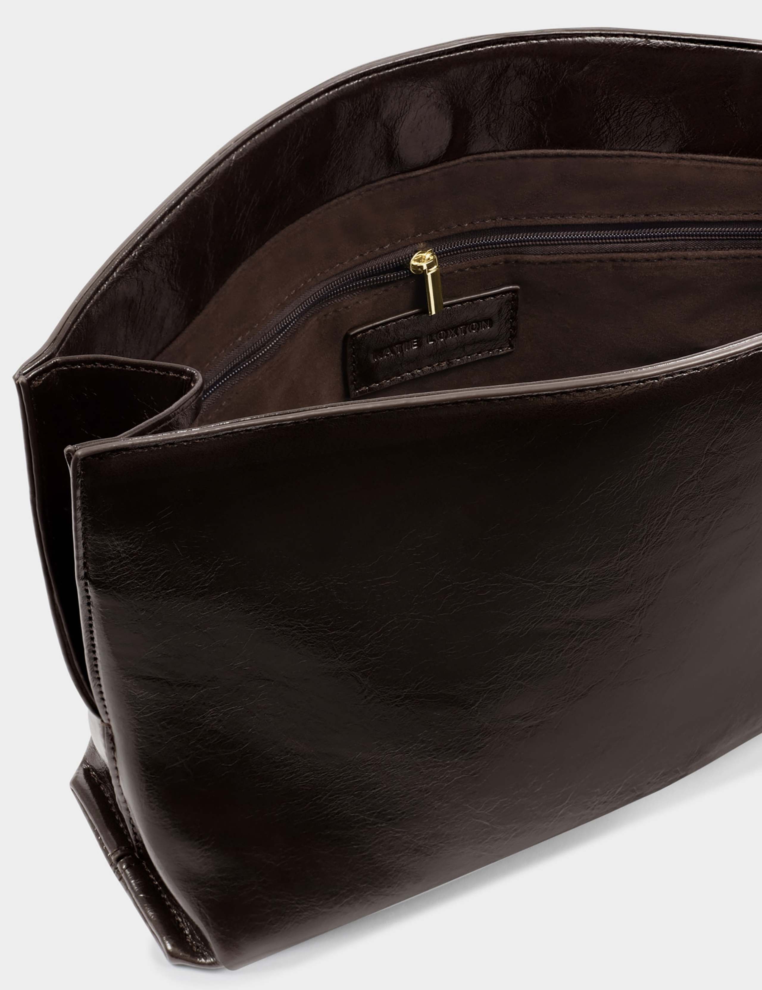 Faux Leather Clutch Bag 4 of 4