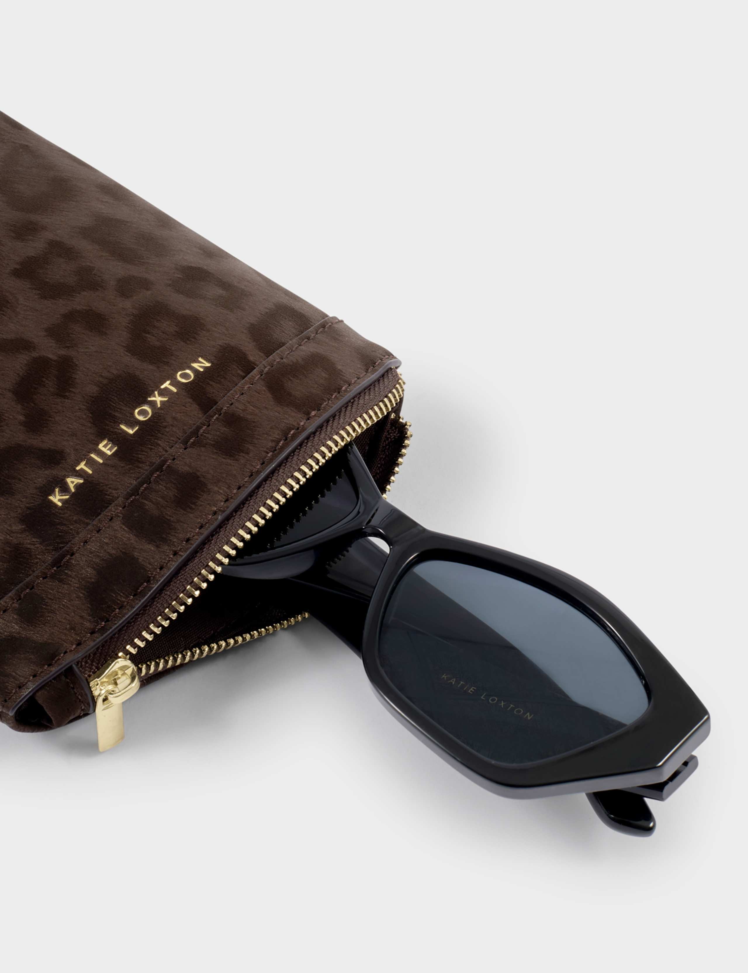 Animal Print Duo Sunglasses Case 3 of 5