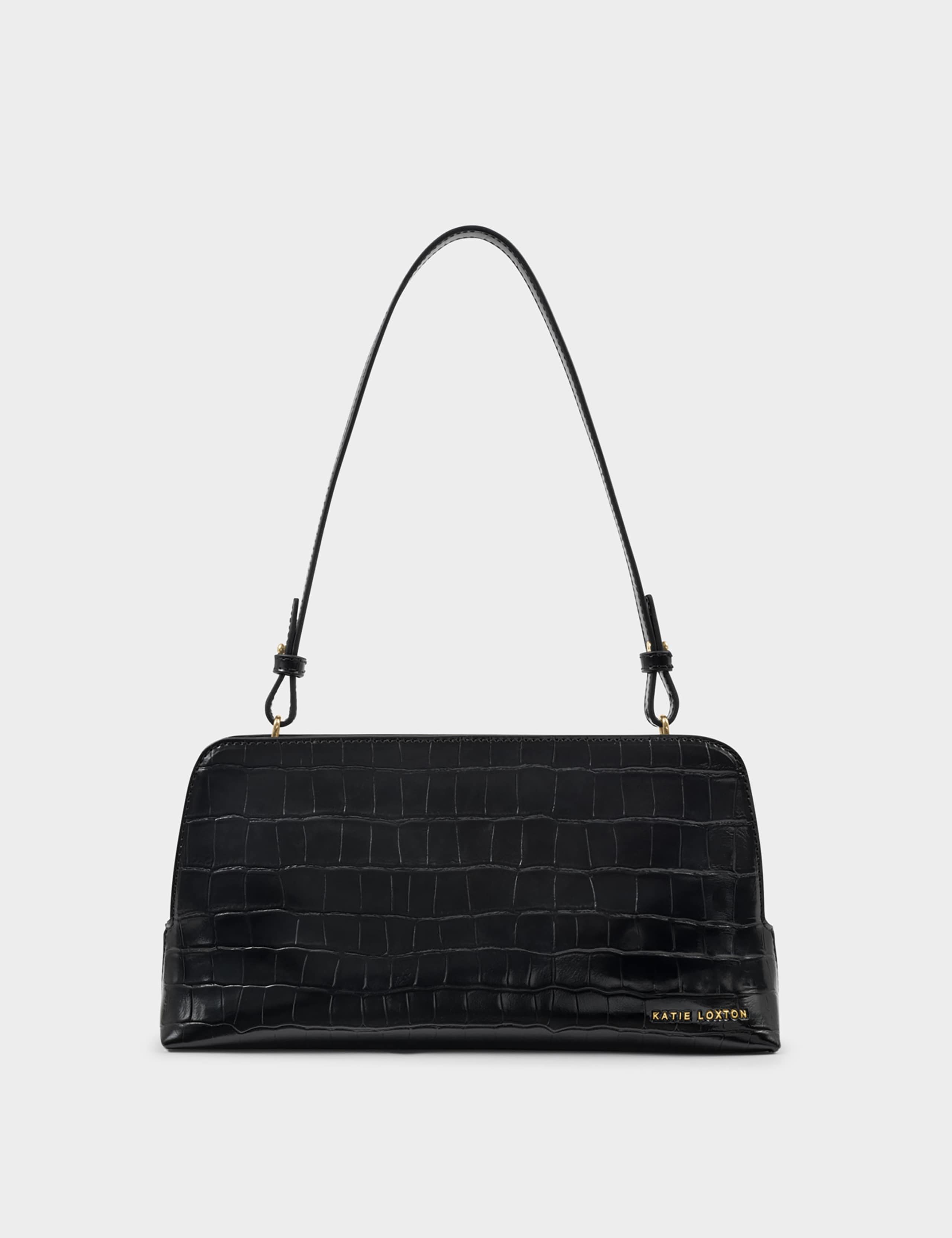 Croc Effect Shoulder Bag 3 of 6