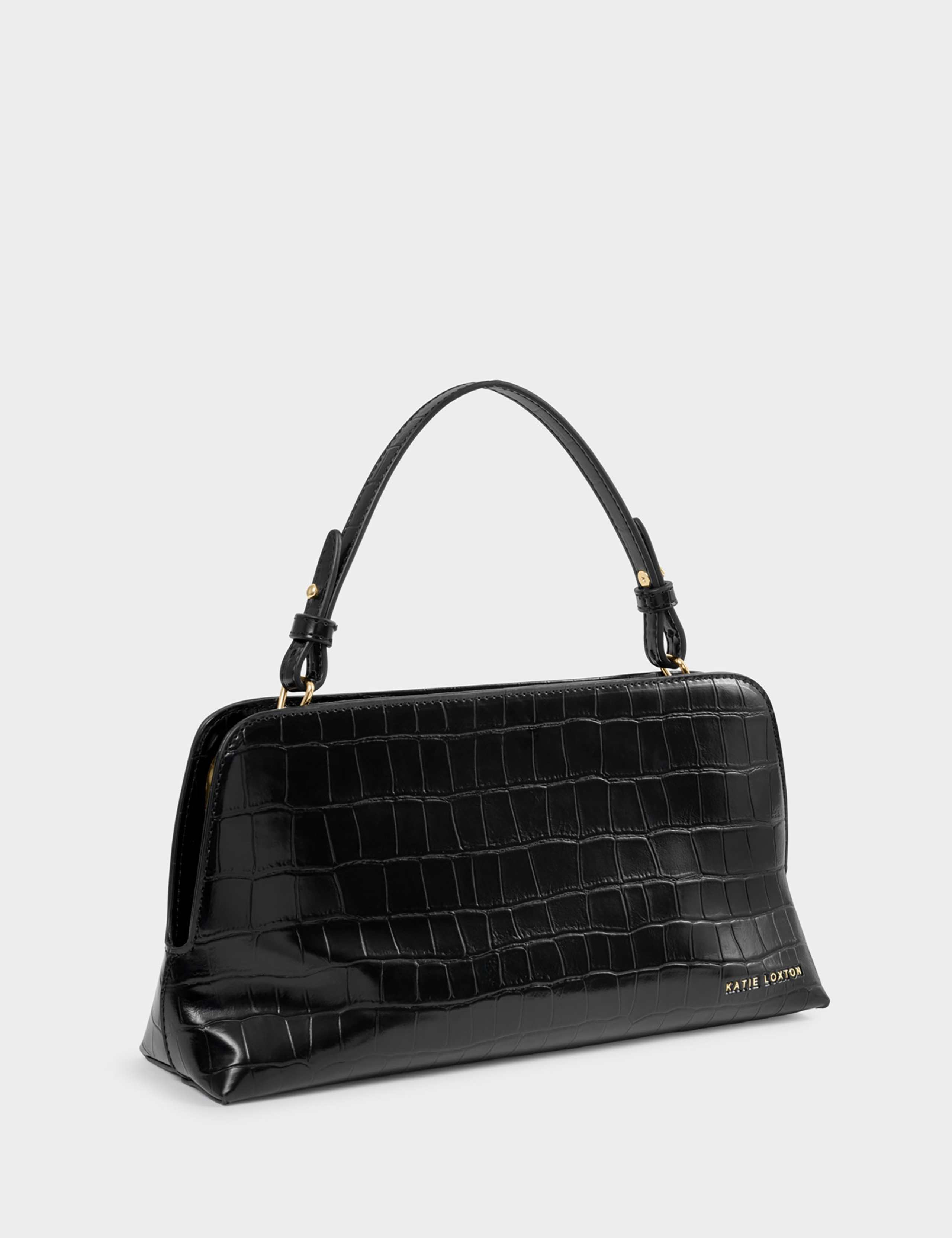 Croc Effect Shoulder Bag 4 of 6