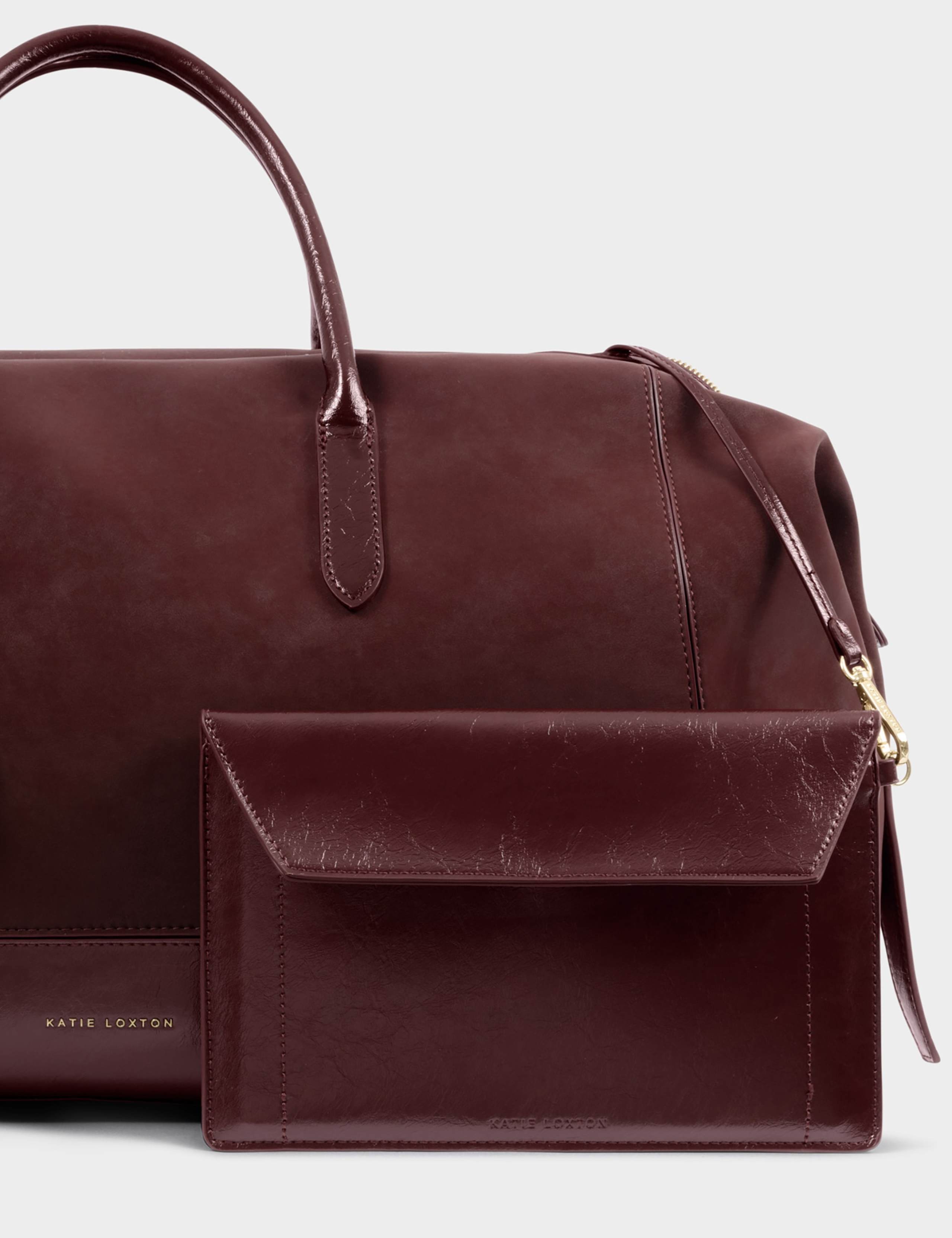 Faux Suede Weekend Bag 5 of 7