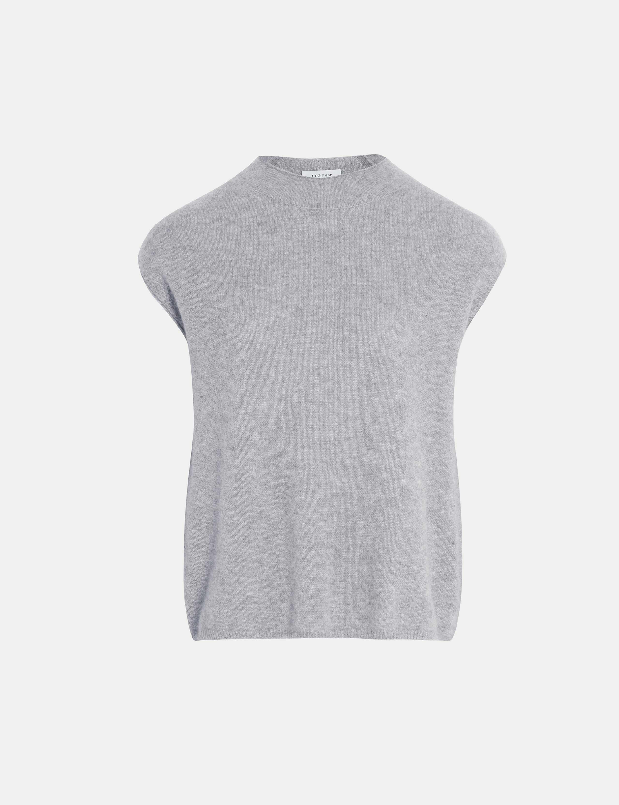 Pure Cashmere Relaxed Knitted Top 2 of 6