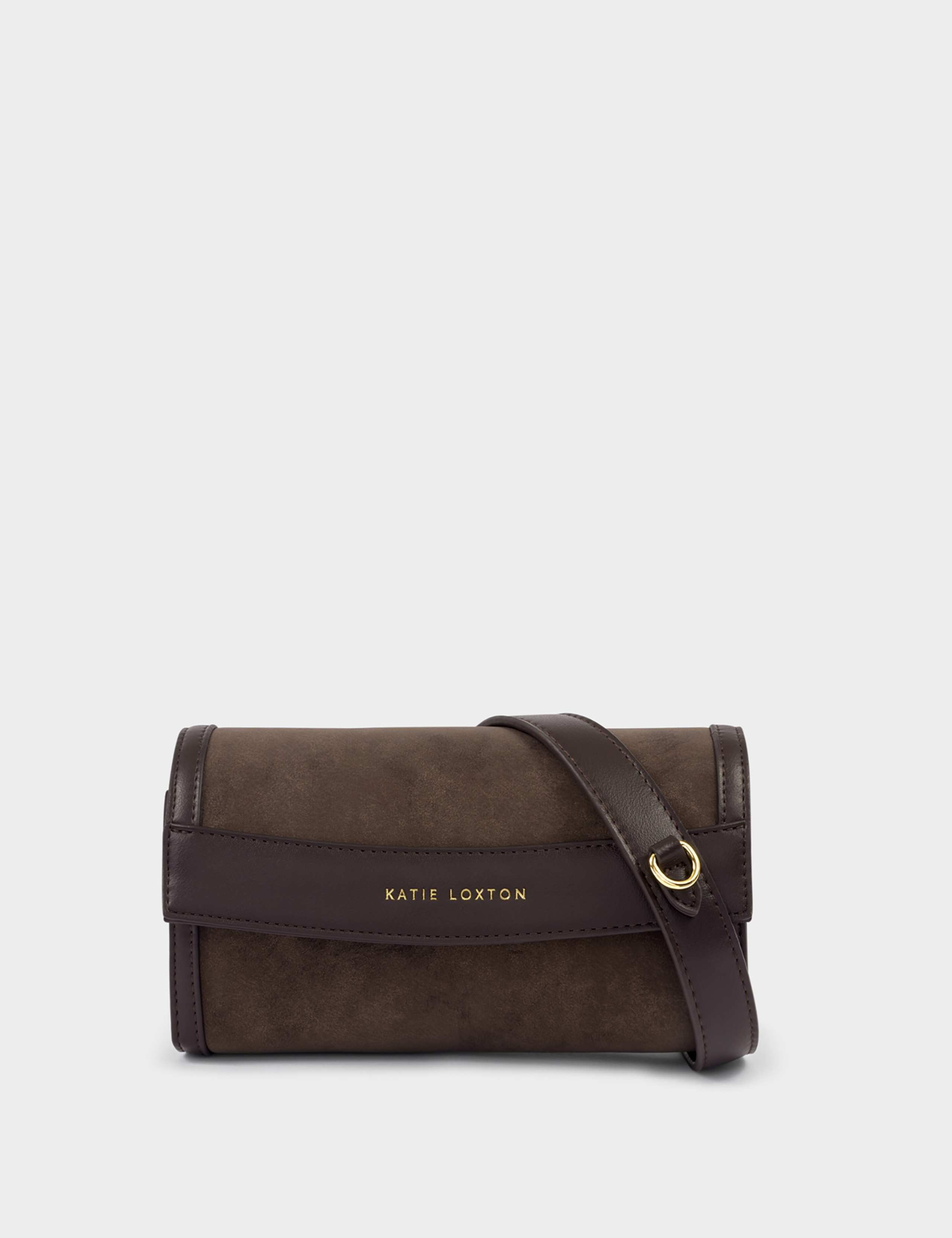 Faux Suede Cross Body Bag 3 of 6