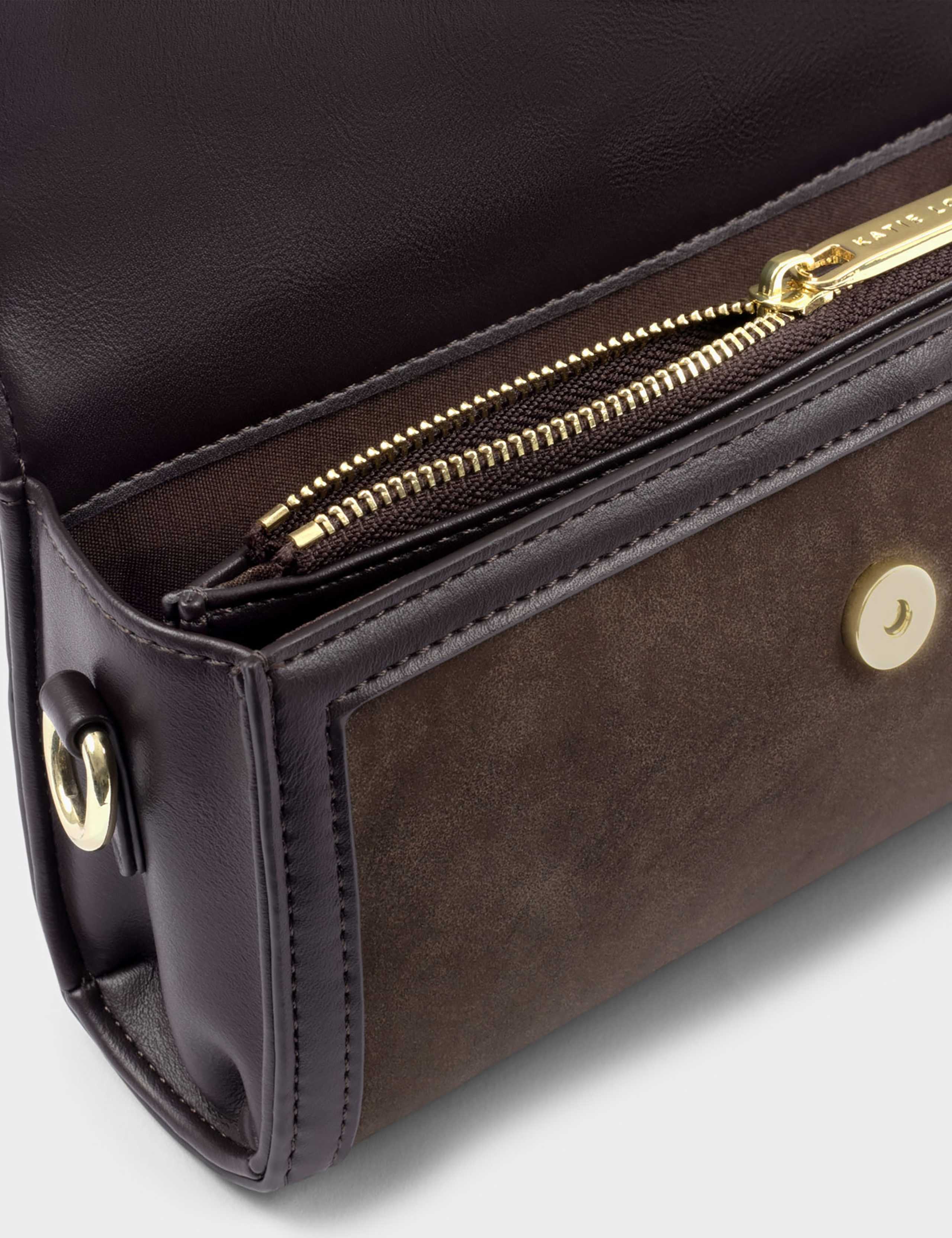 Faux Suede Cross Body Bag 5 of 6