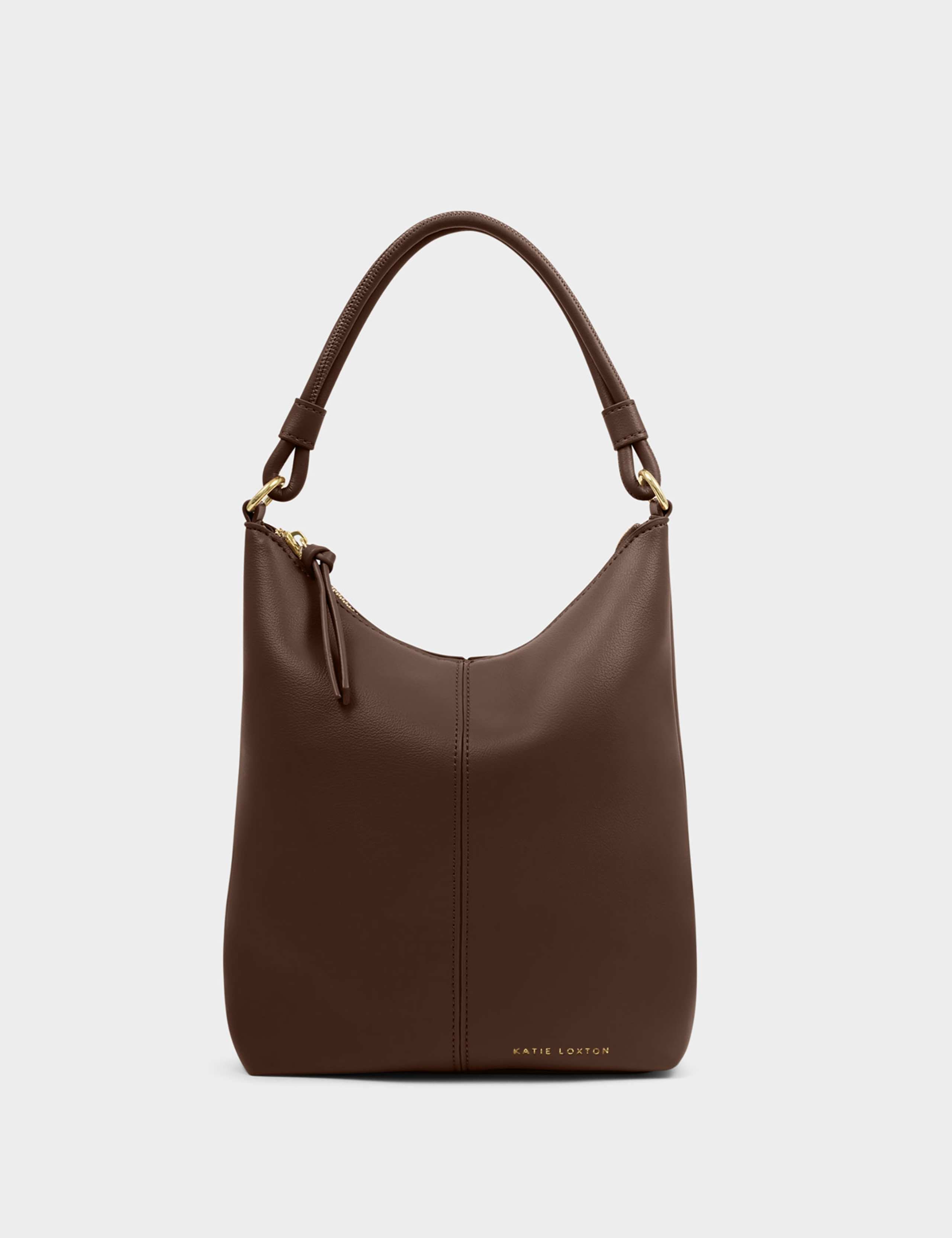 Faux Leather Shoulder Cross Body Grab Bag 3 of 7