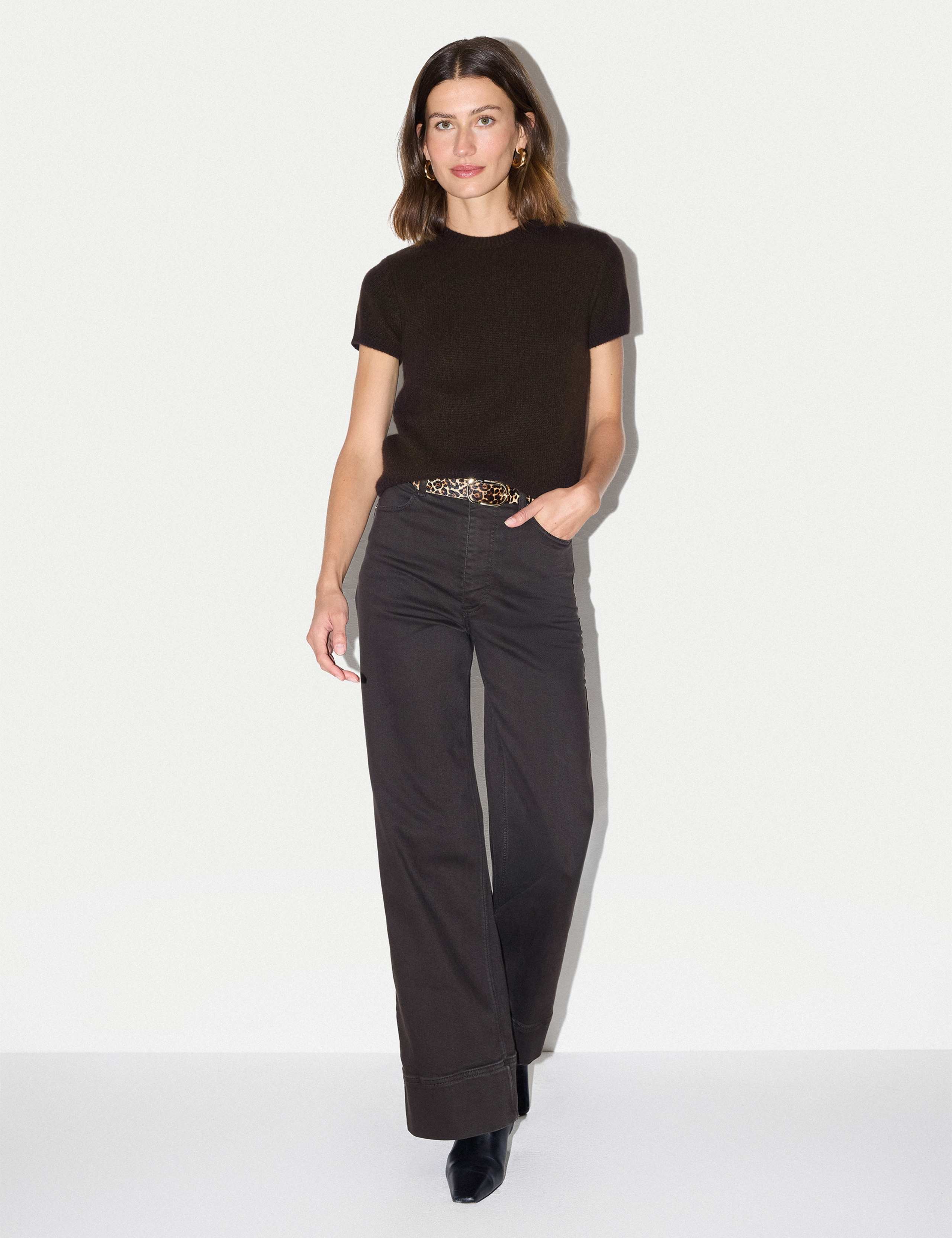 Pure Cashmere Round Neck Top 5 of 6