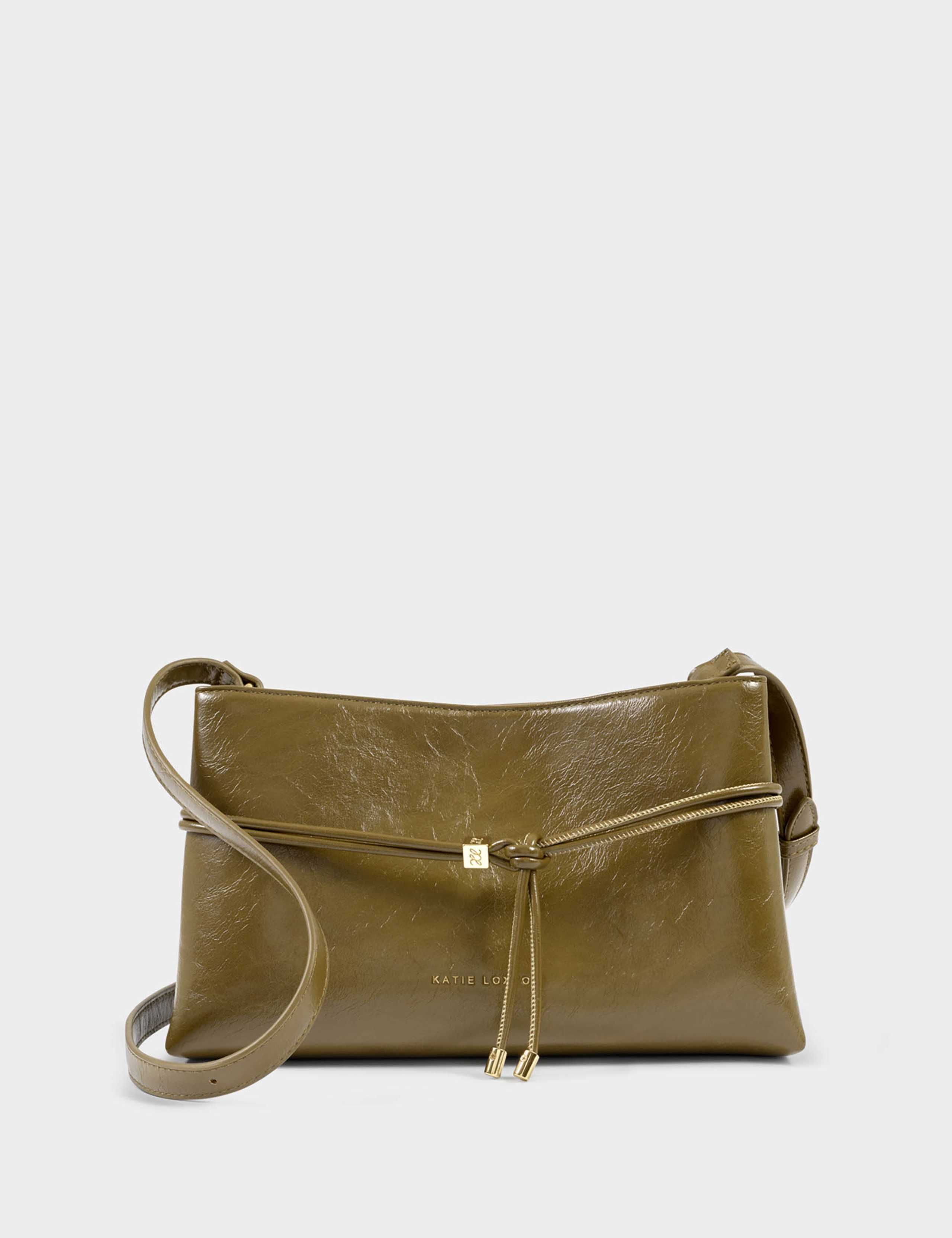 Faux Leather Cross Body Bag 3 of 5