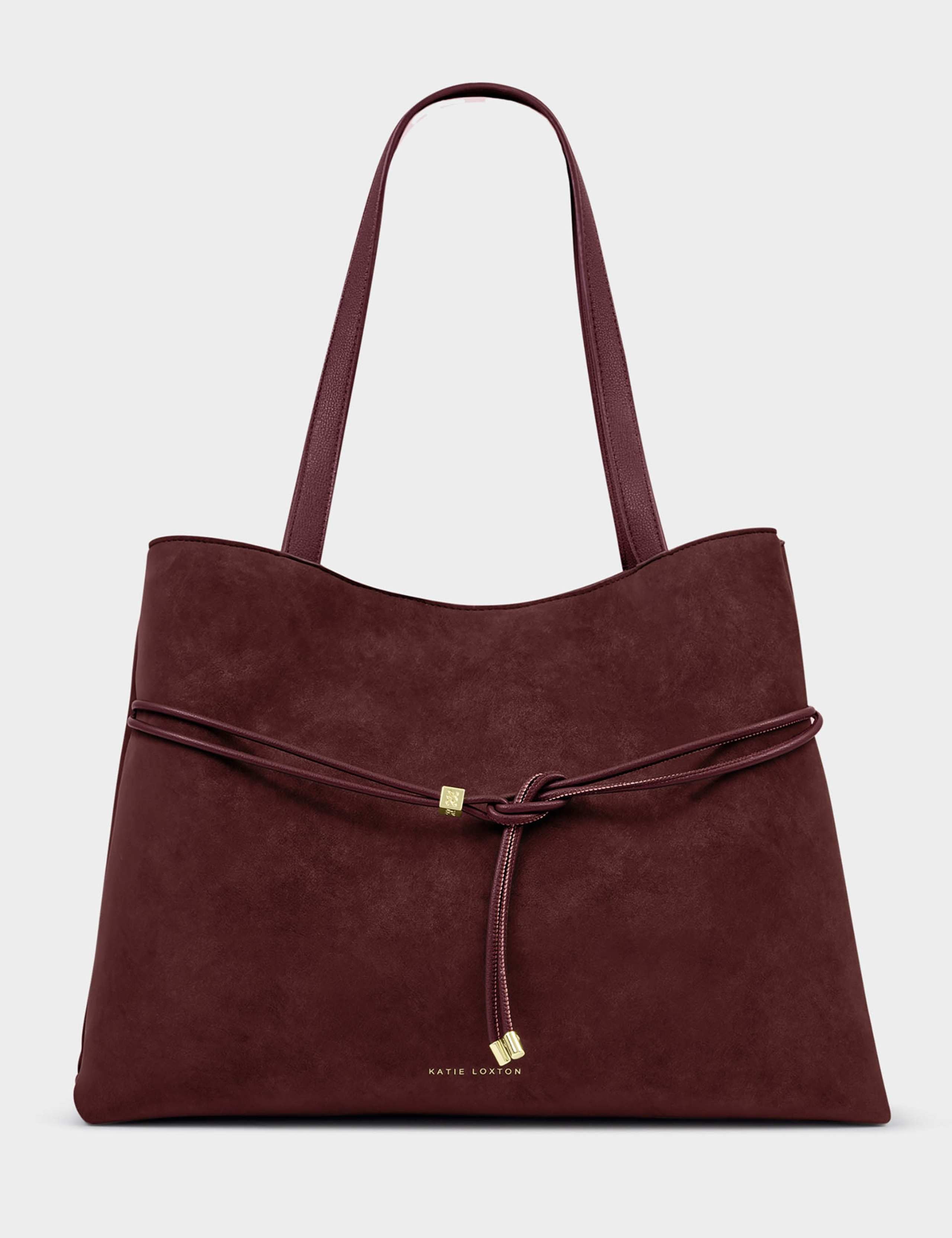 Faux Suede Tote Bag 4 of 7