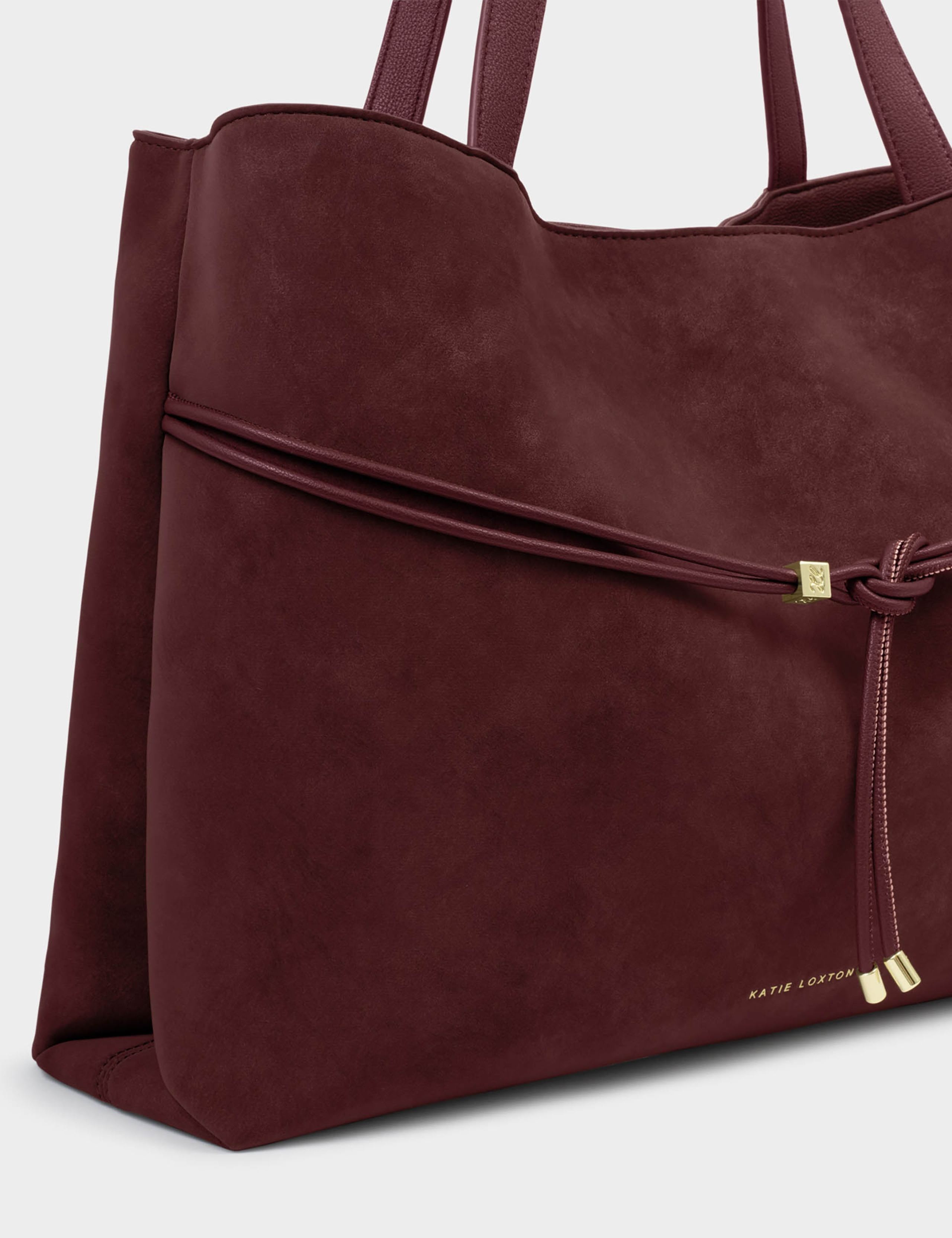 Faux Suede Tote Bag 5 of 7
