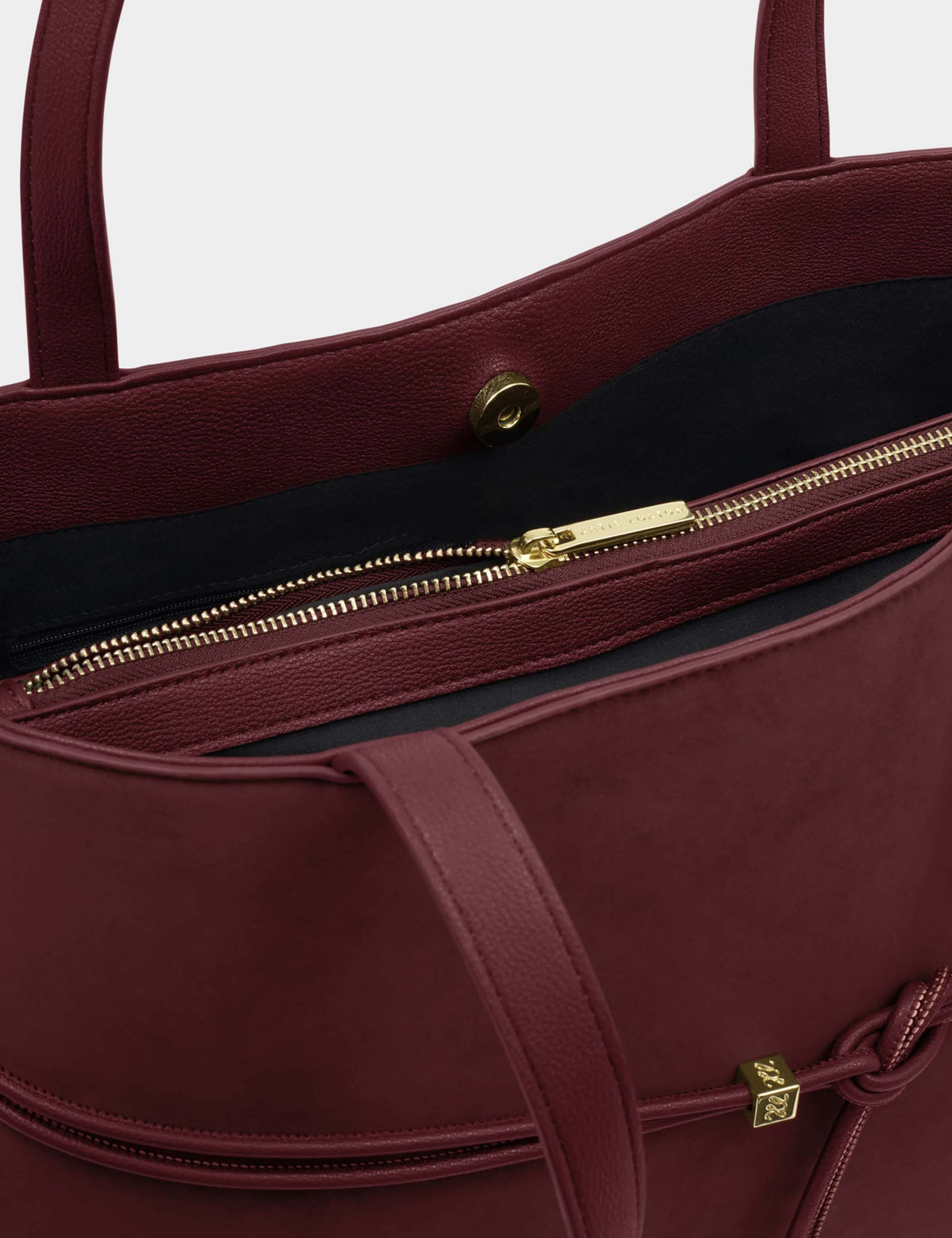 Faux Suede Tote Bag 6 of 7