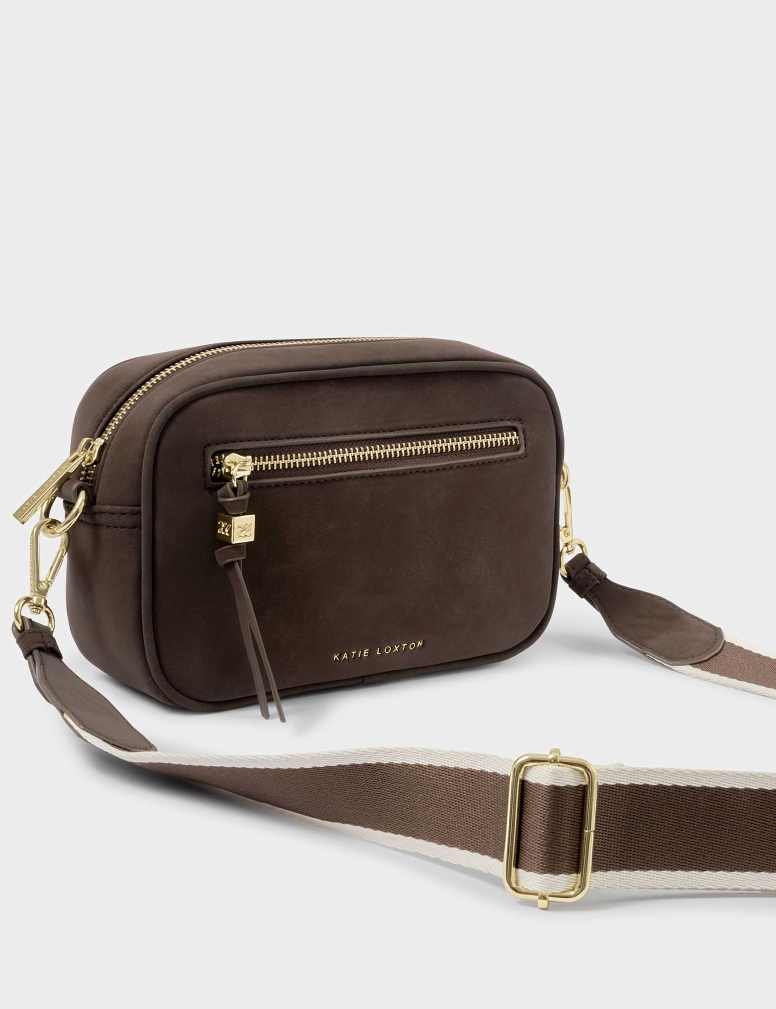 Faux Suede Cross Body Bag 3 of 4